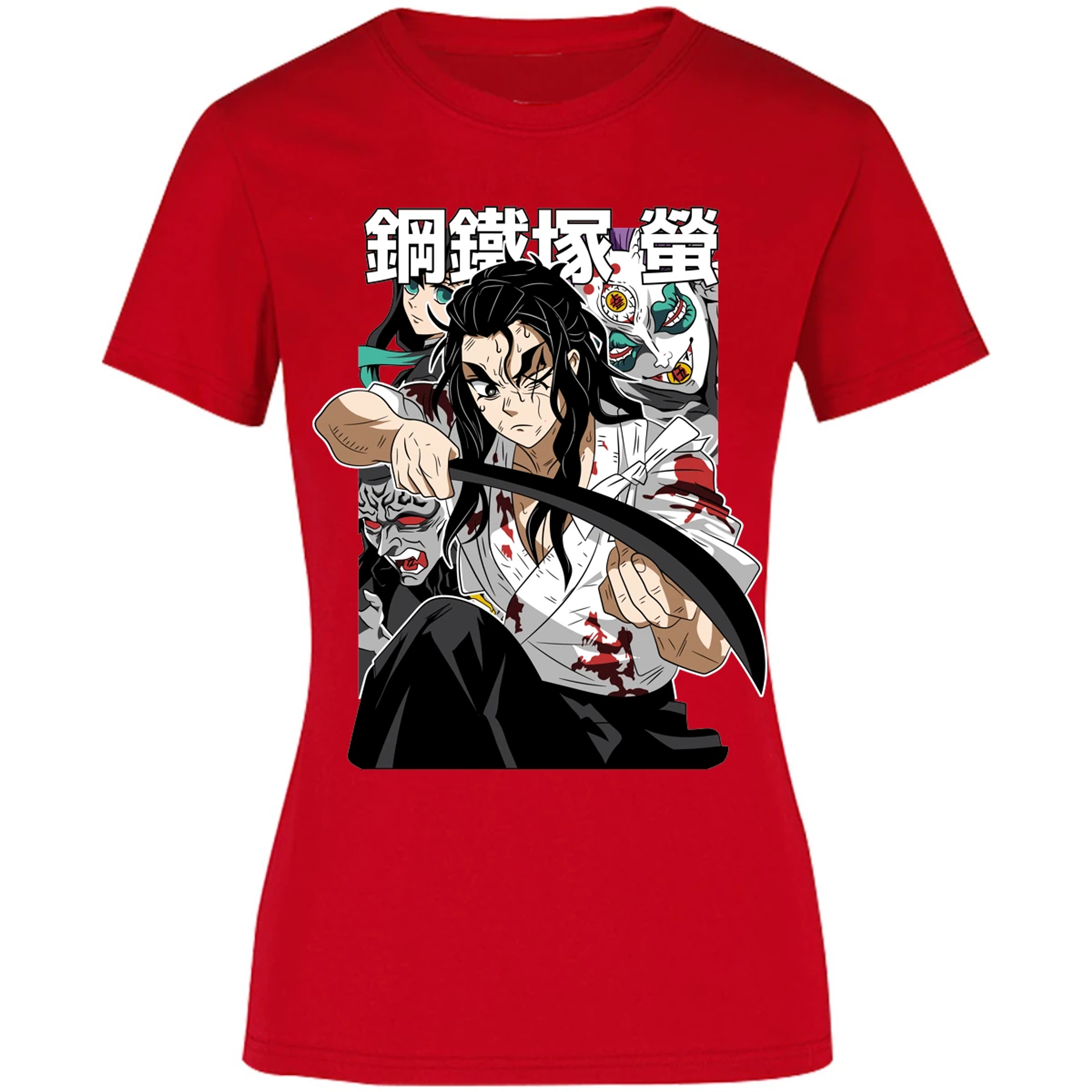 Blusa Demon Slayer Haganezuka Anime Blusa para Mujer 5