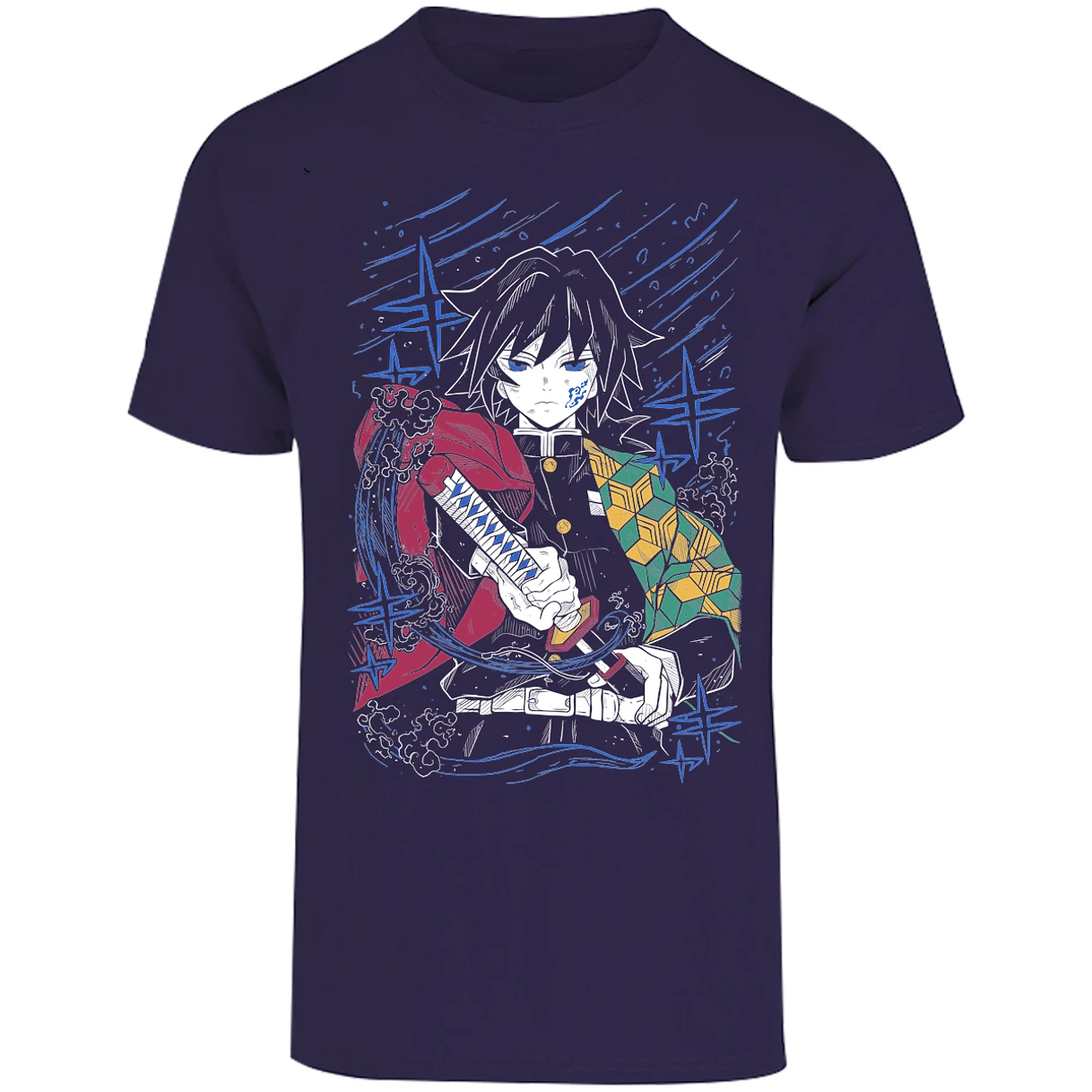 Playera Demon Slayer Tomioka S para Adulto 21
