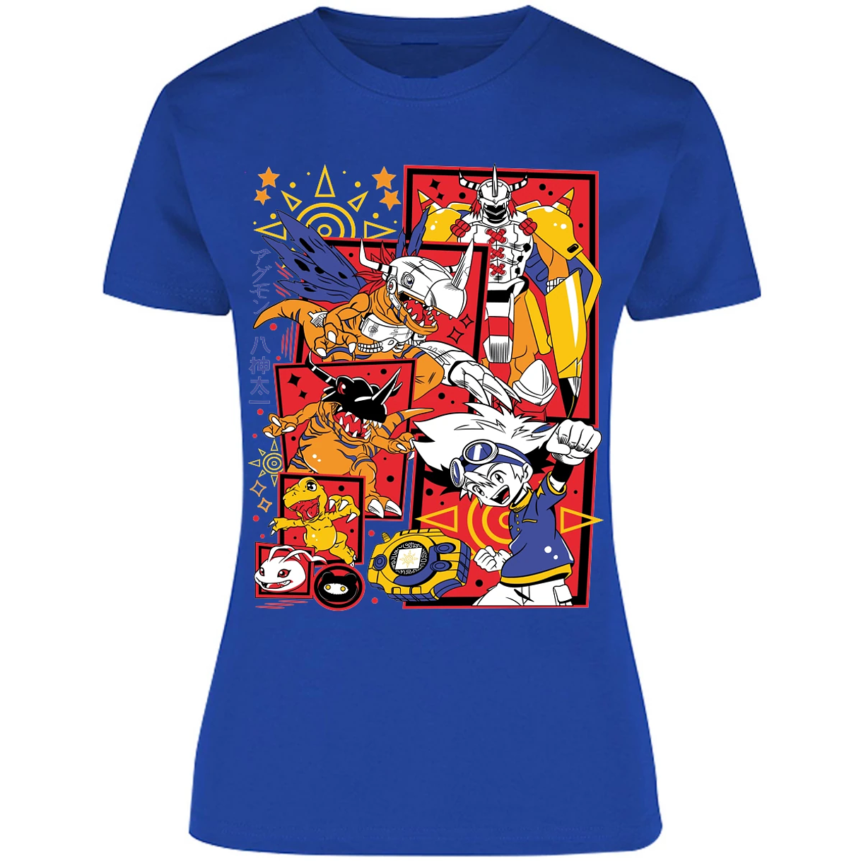 Blusa Digimon Tai Anime Blusa para Mujer 5