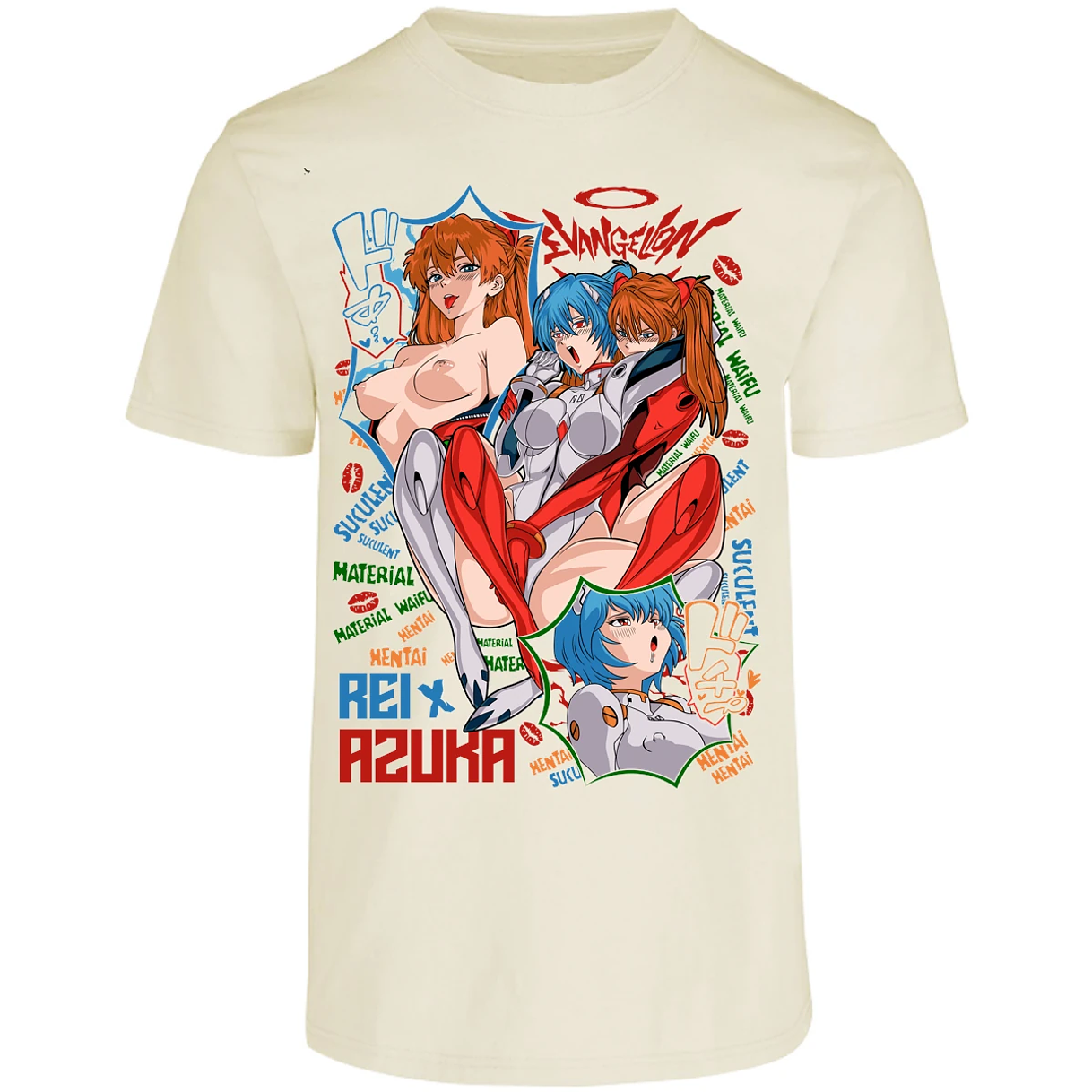 Playera Evangelion Evangelion H para Adulto 49