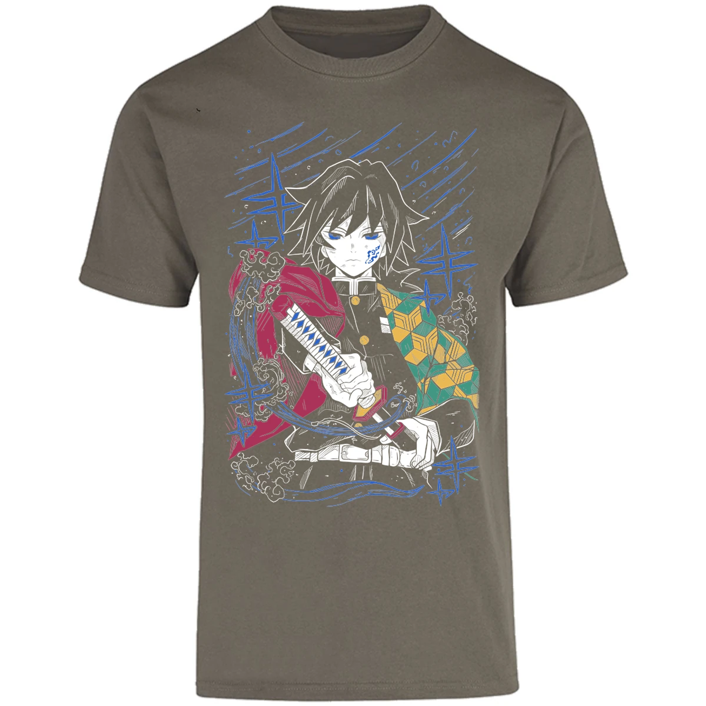 Playera Demon Slayer Tomioka S para Adulto 1