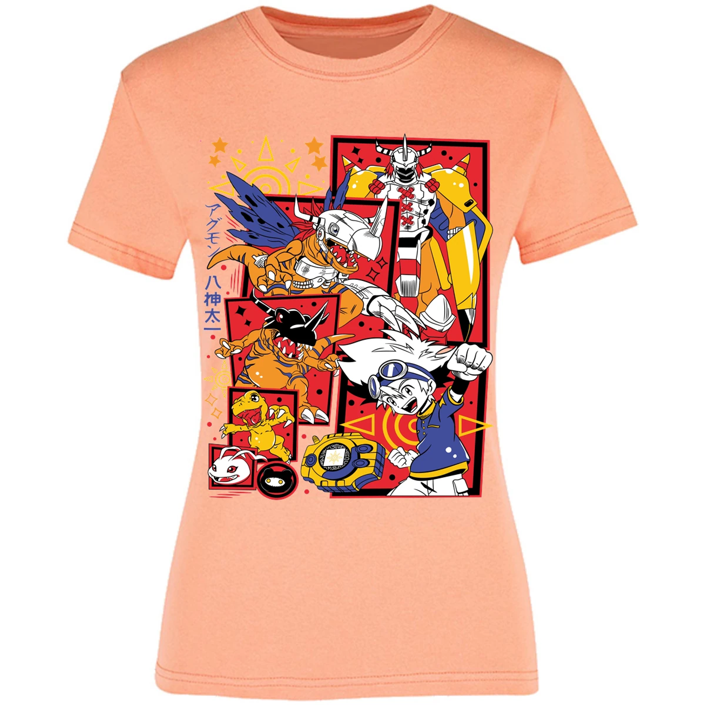Blusa Digimon Tai Anime Blusa para Mujer 18