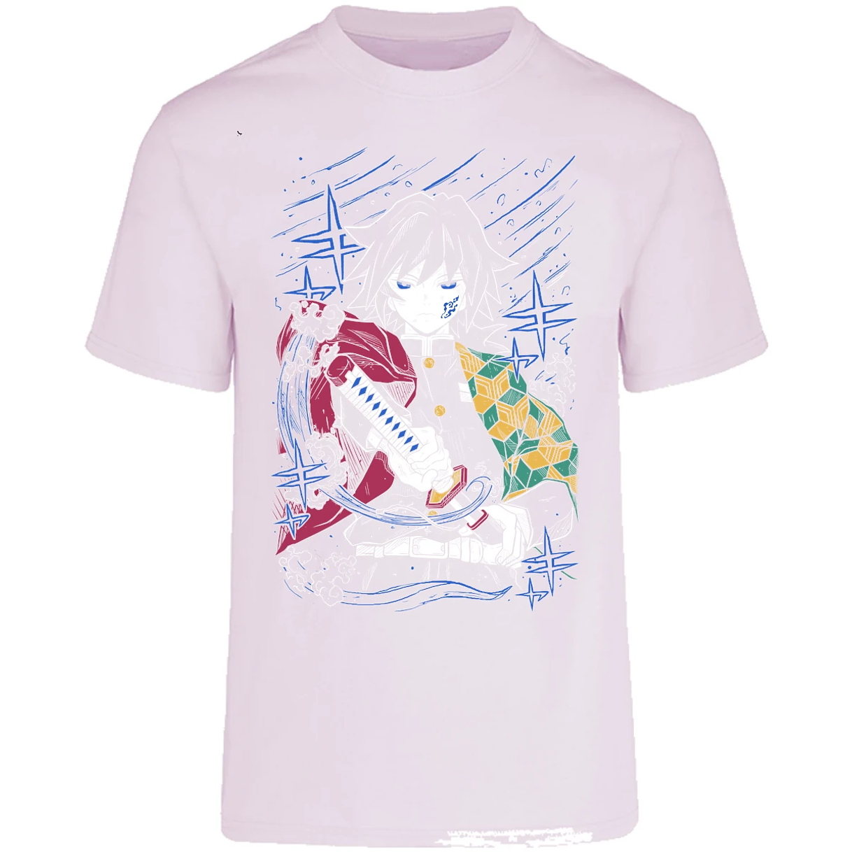 Playera Demon Slayer Tomioka S para Adulto 2