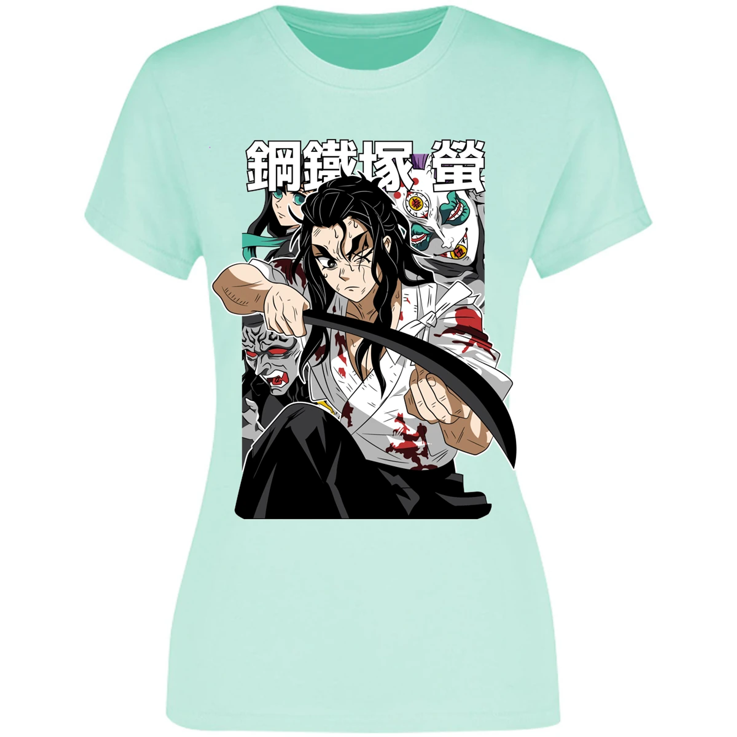 Blusa Demon Slayer Haganezuka Anime Blusa para Mujer 11