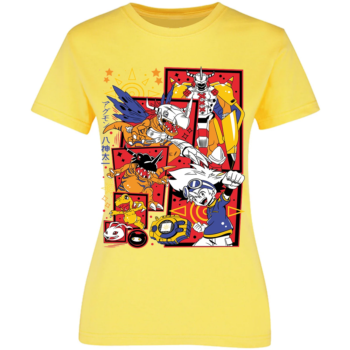 Blusa Digimon Tai Anime Blusa para Mujer 6