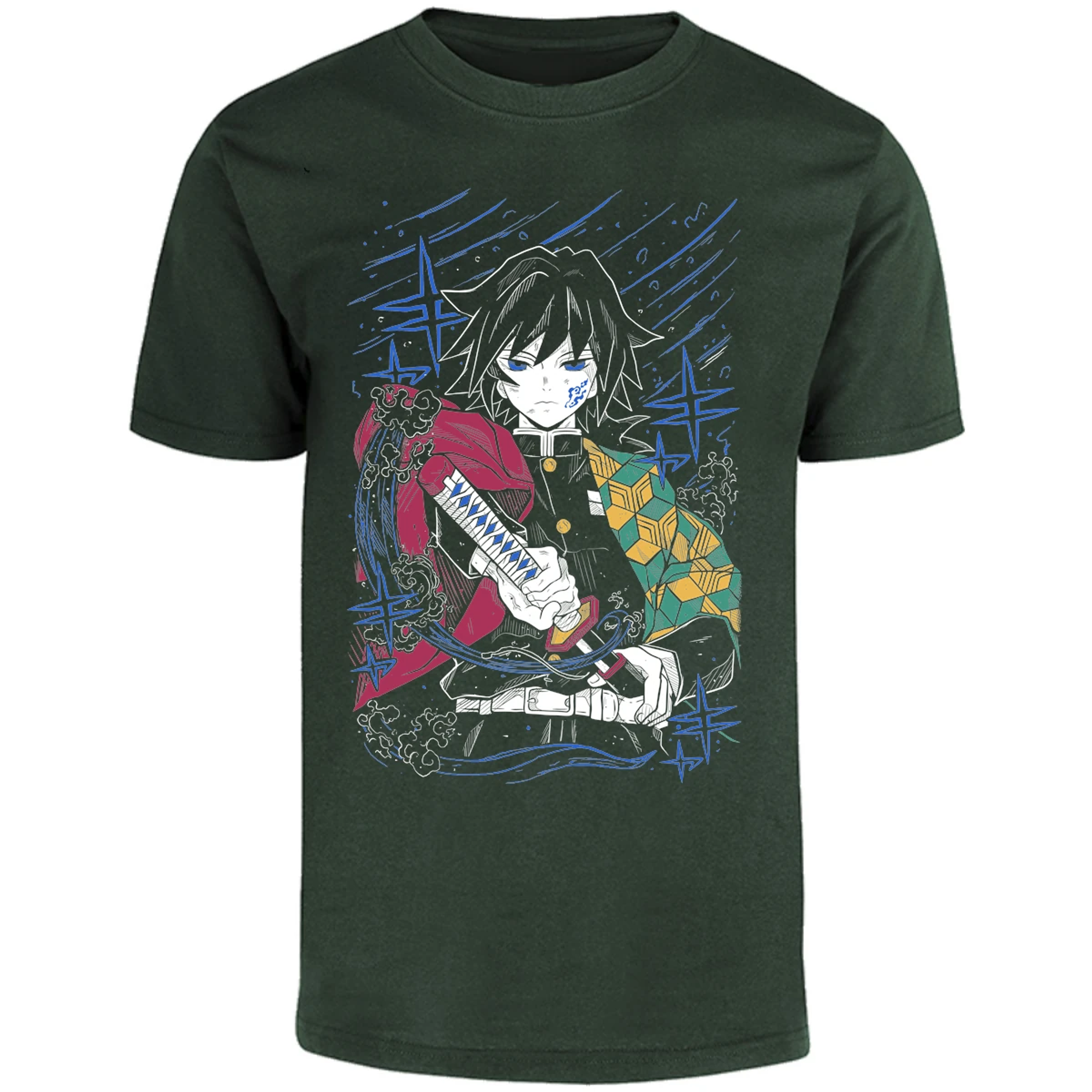 Playera Demon Slayer Tomioka S para Adulto 25