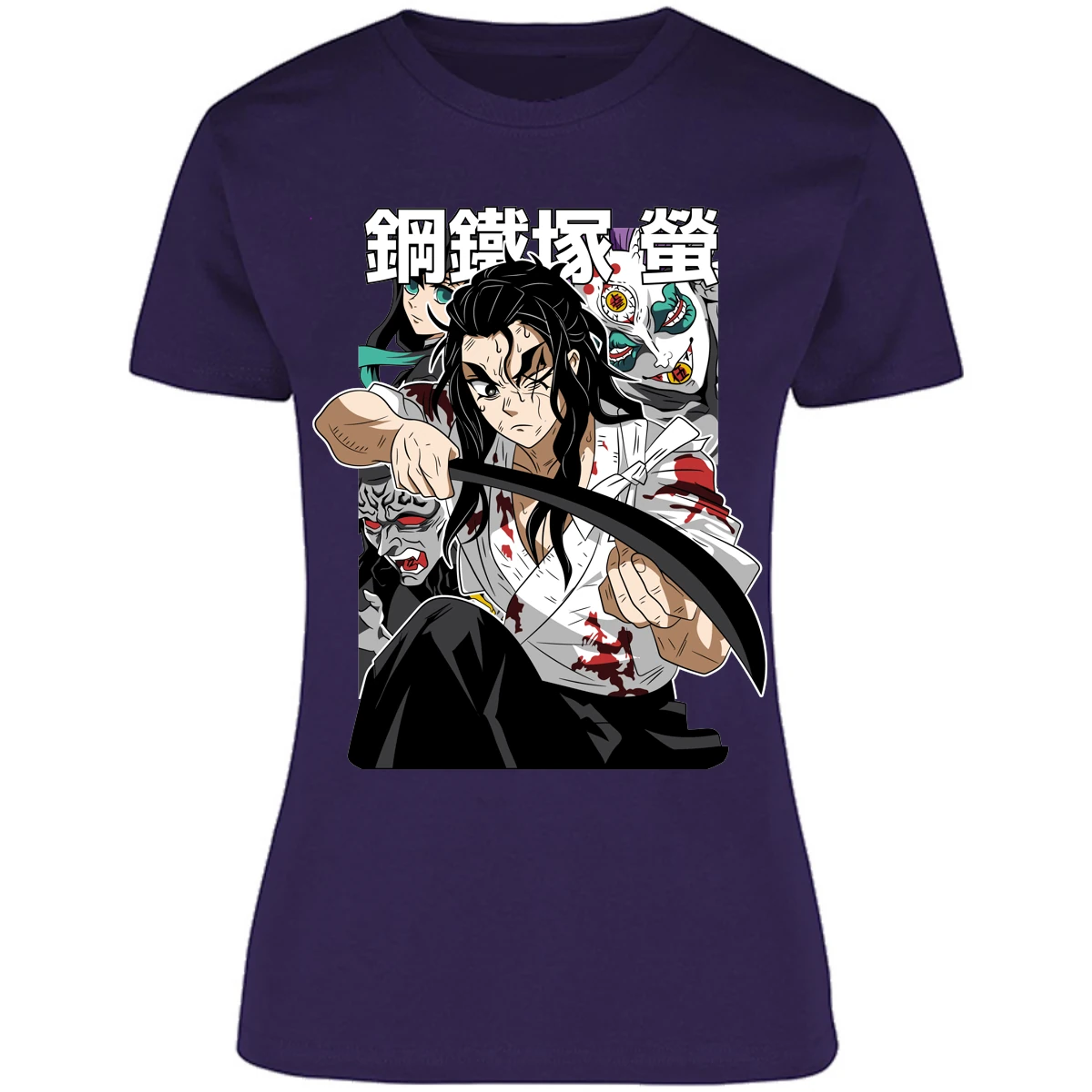 Blusa Demon Slayer Haganezuka Anime Blusa para Mujer 10
