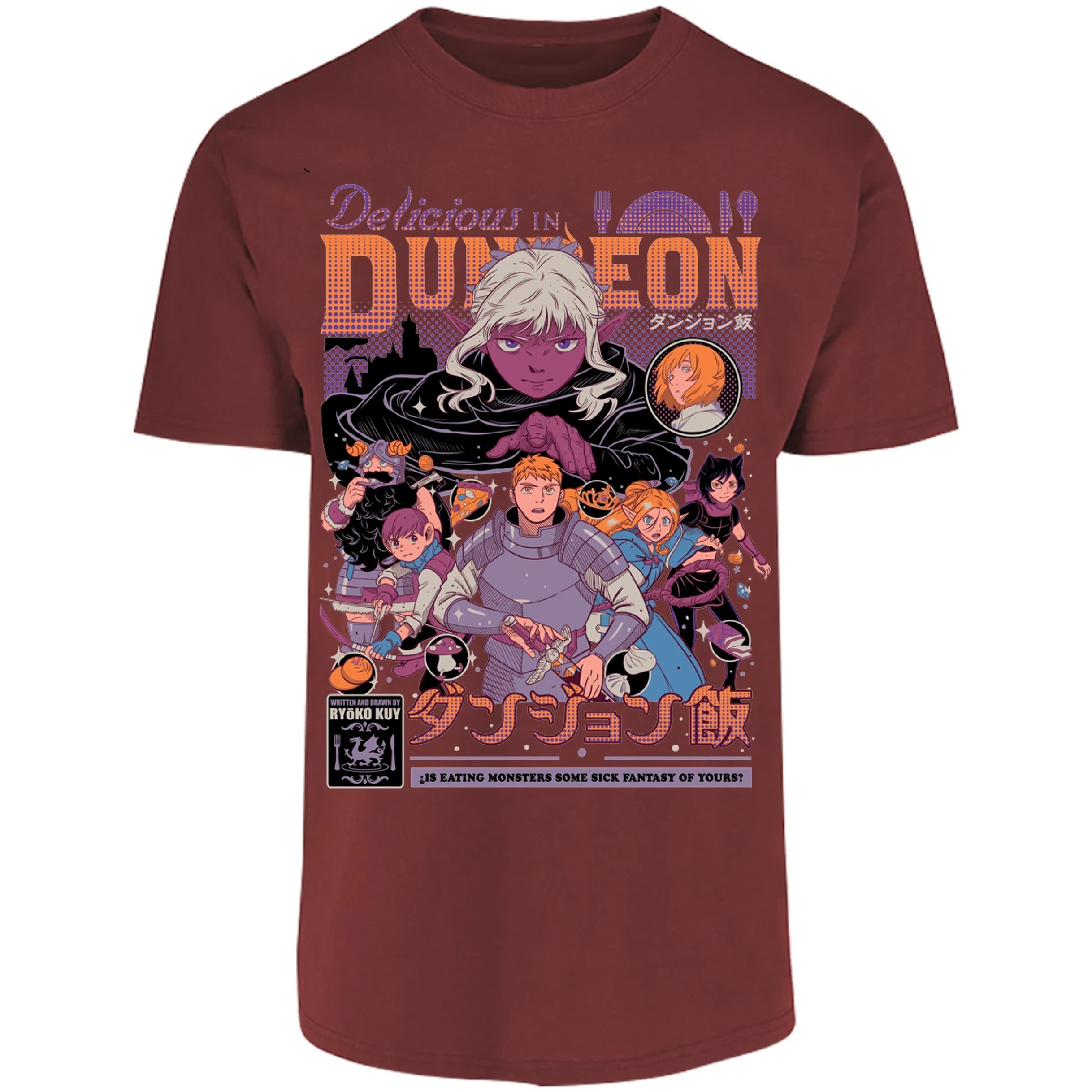 Playera Delicious Dungeons Delicious Dungeons para Adulto 4