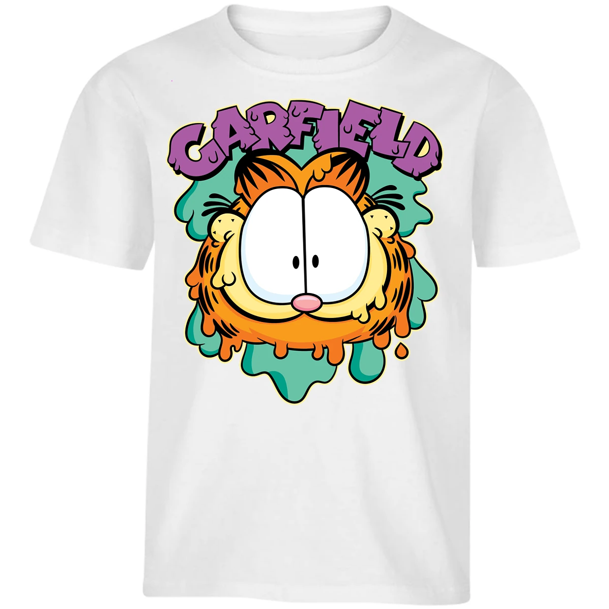 Playera Es De Series Y Peliculas Garfield Happy para Niño 8