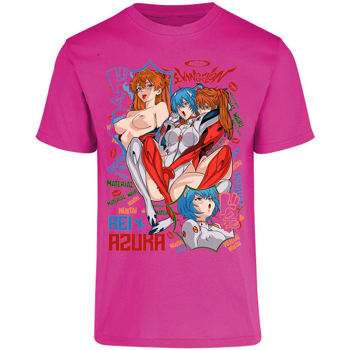 Playera Evangelion Evangelion H para Adulto 44