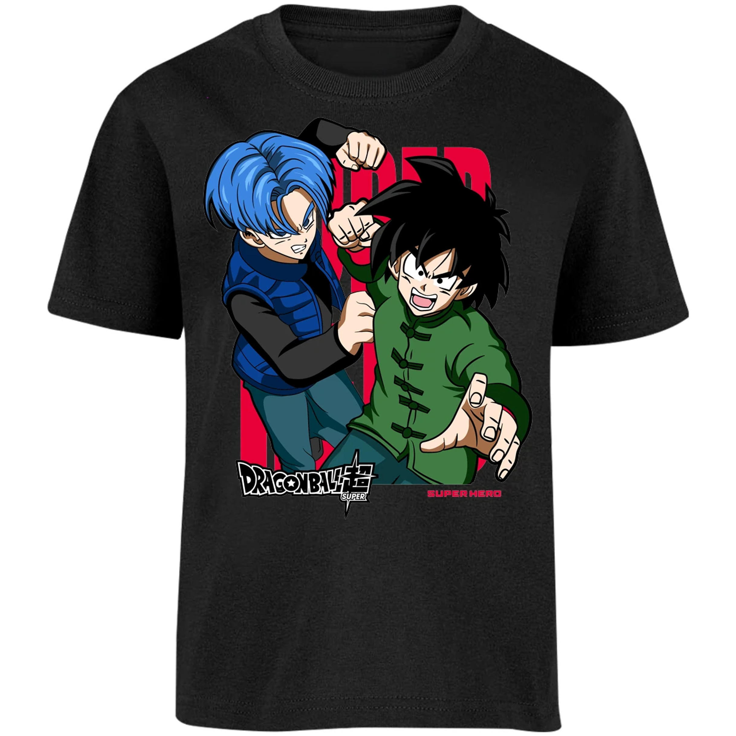 Playera Dragon Ball Gohan Y Trunks para Niño 8