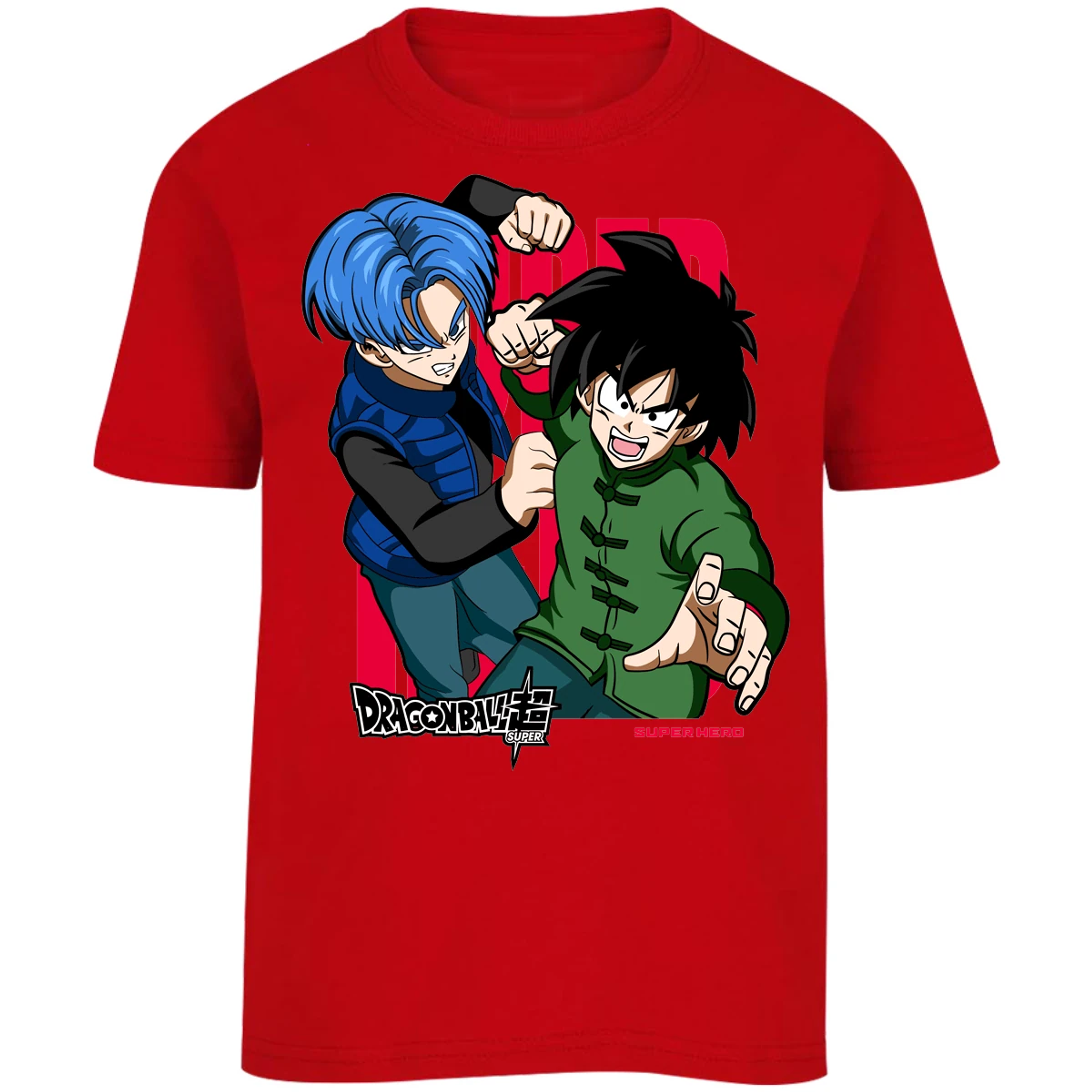 Playera Dragon Ball Gohan Y Trunks para Niño 9