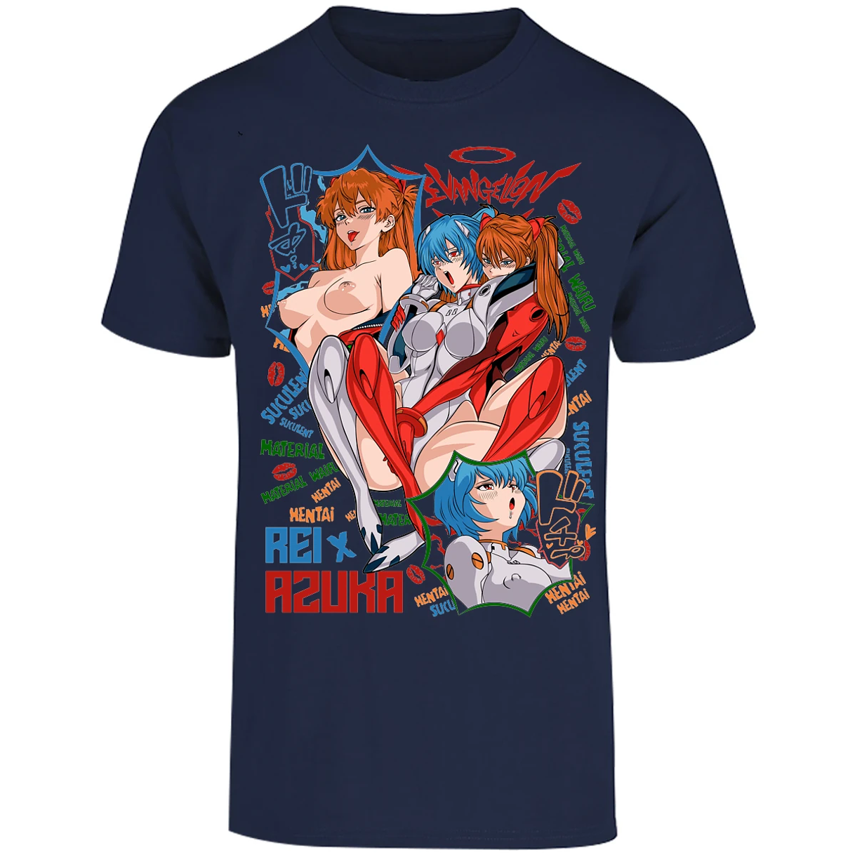 Playera Evangelion Evangelion H para Adulto 26