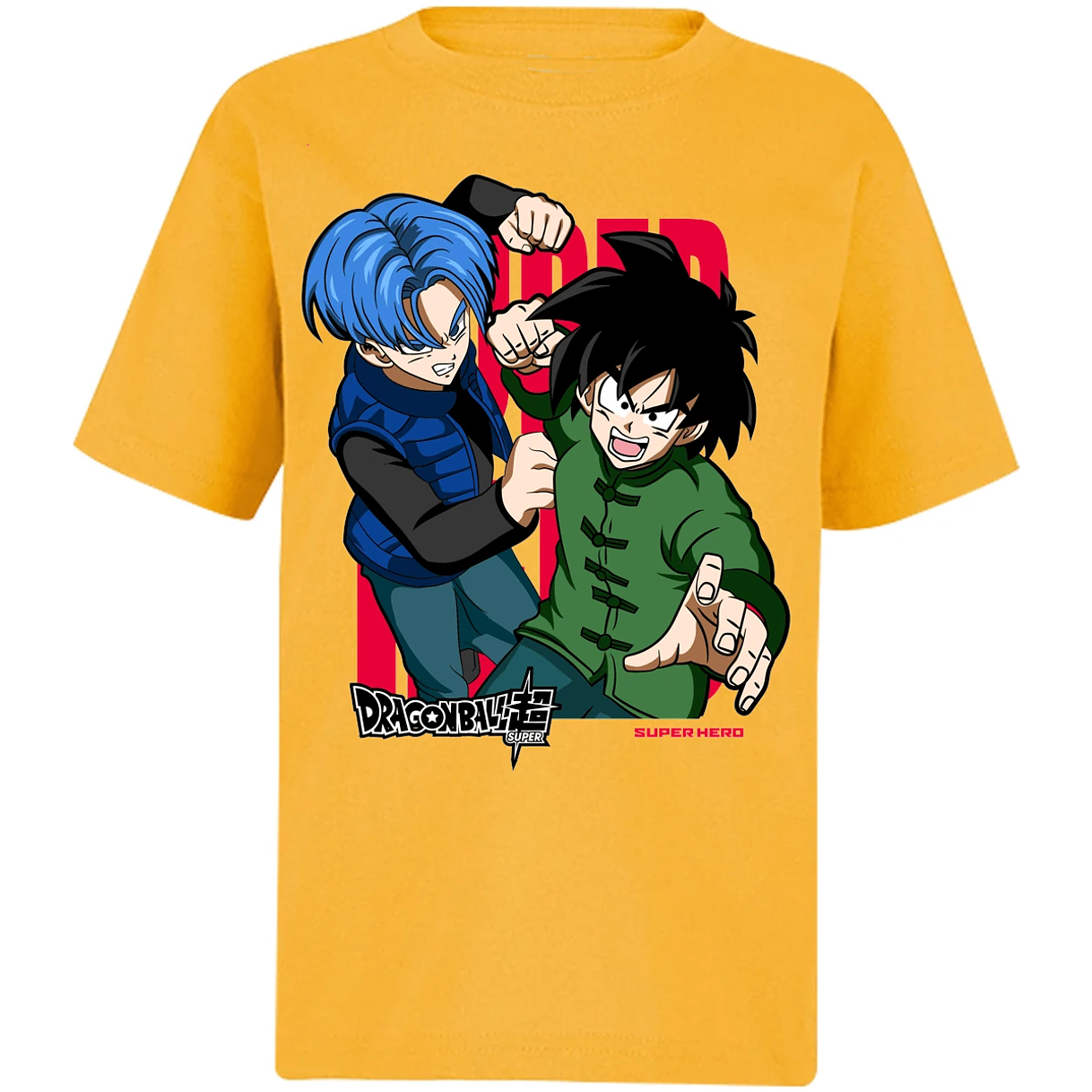 Playera Dragon Ball Gohan Y Trunks para Niño 5