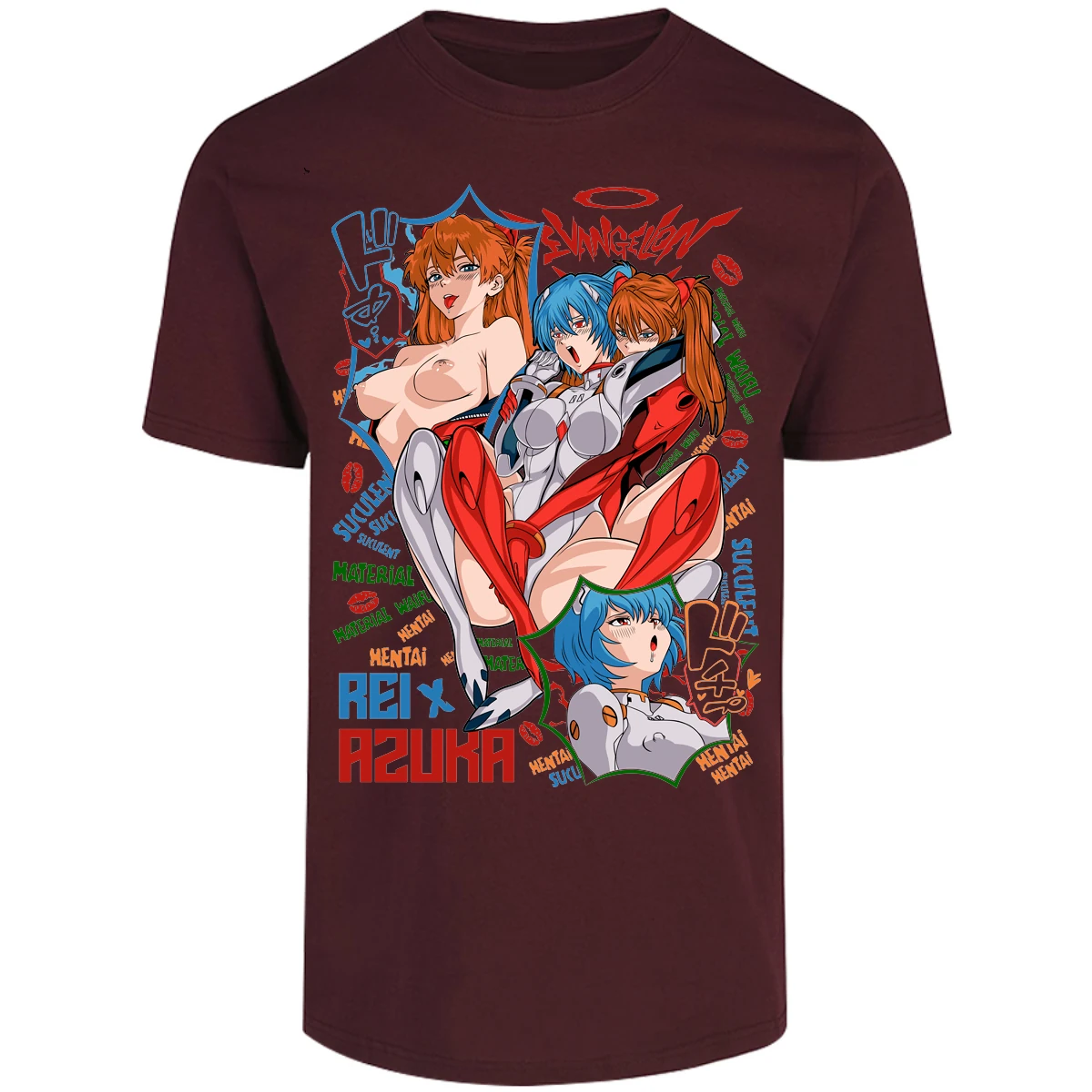Playera Evangelion Evangelion H para Adulto 38