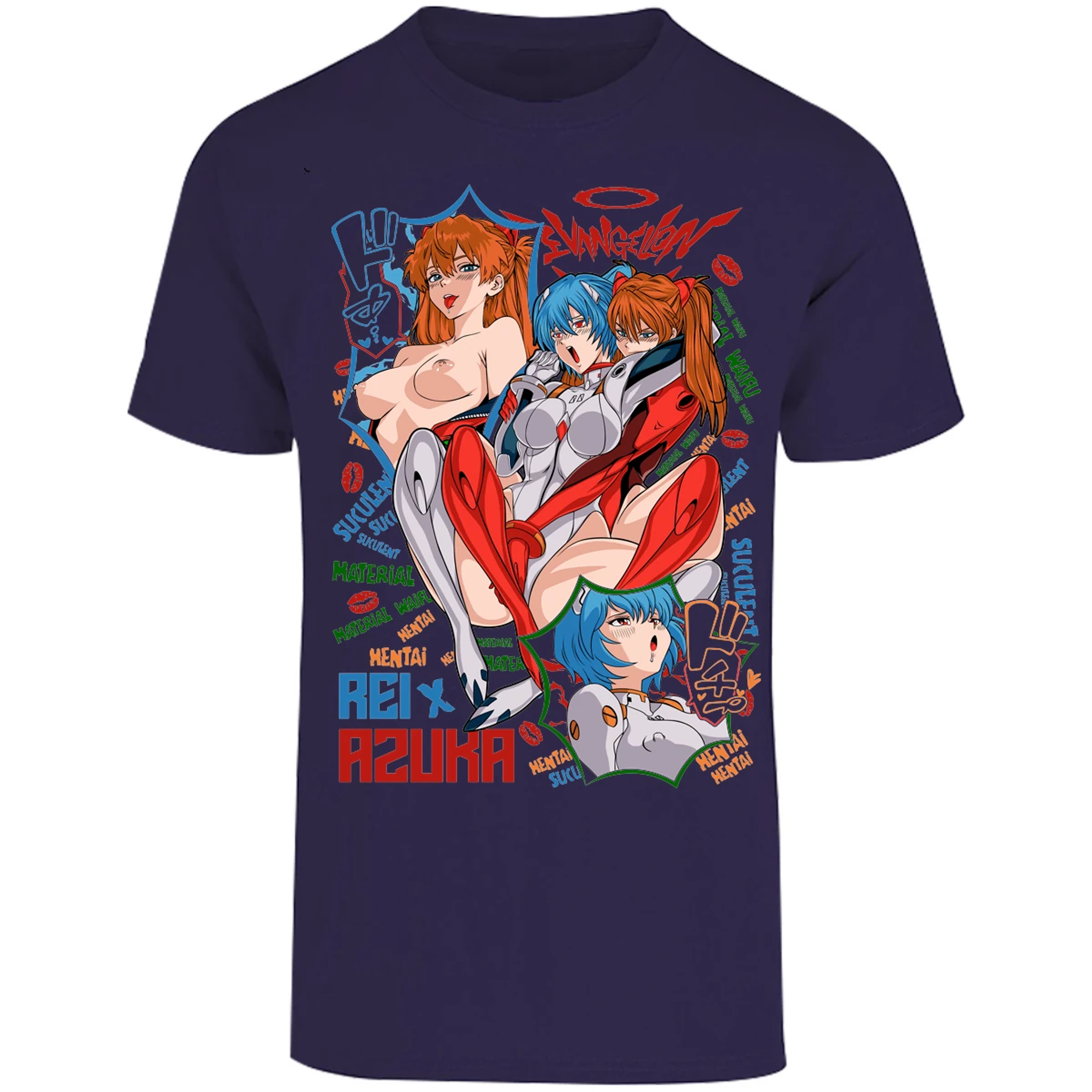 Playera Evangelion Evangelion H para Adulto 22