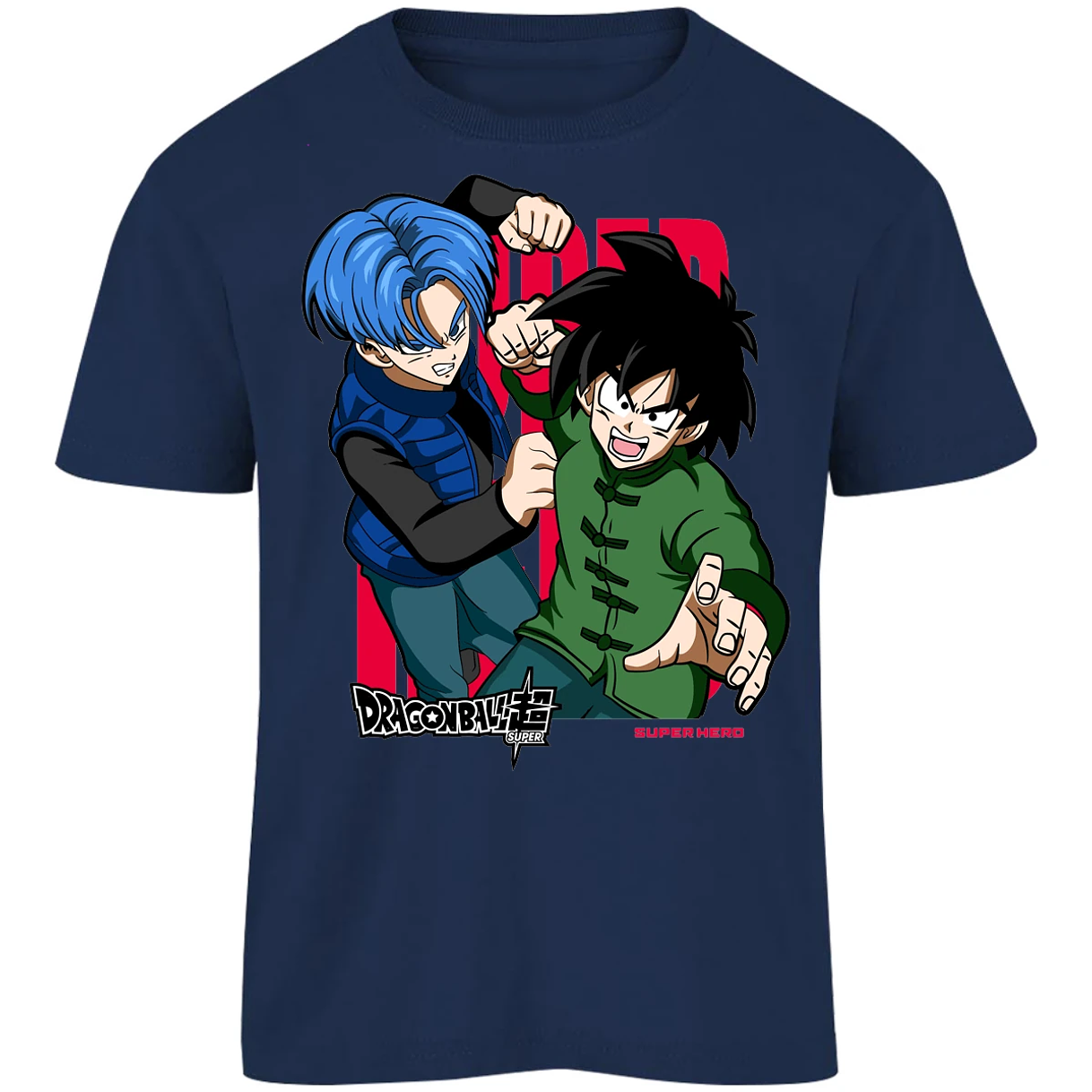 Playera Dragon Ball Gohan Y Trunks para Niño 1