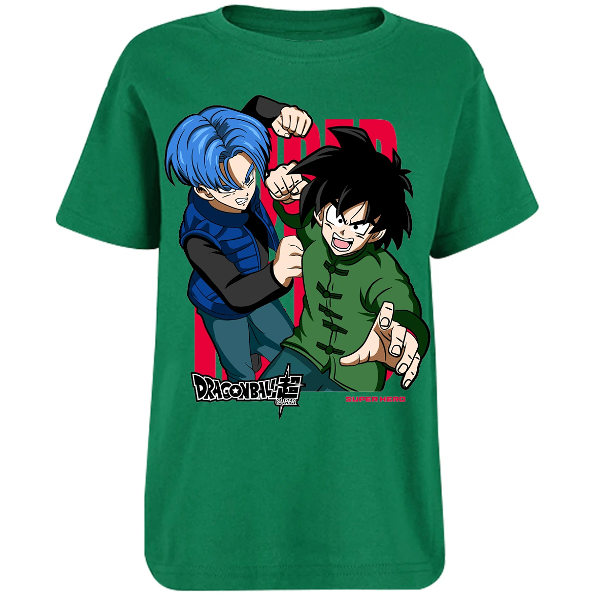 Playera Dragon Ball Gohan Y Trunks para Niño 16