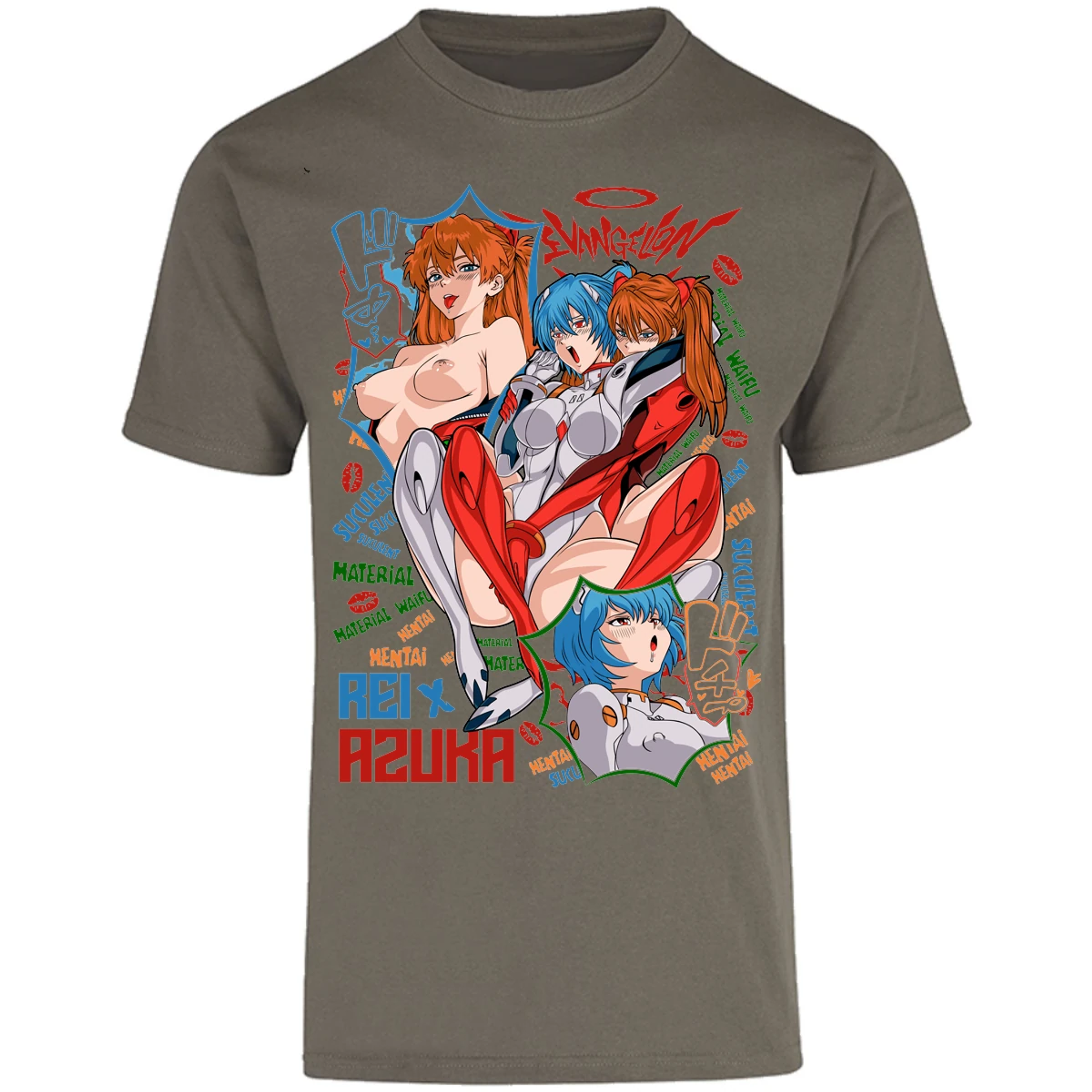 Playera Evangelion Evangelion H para Adulto 34