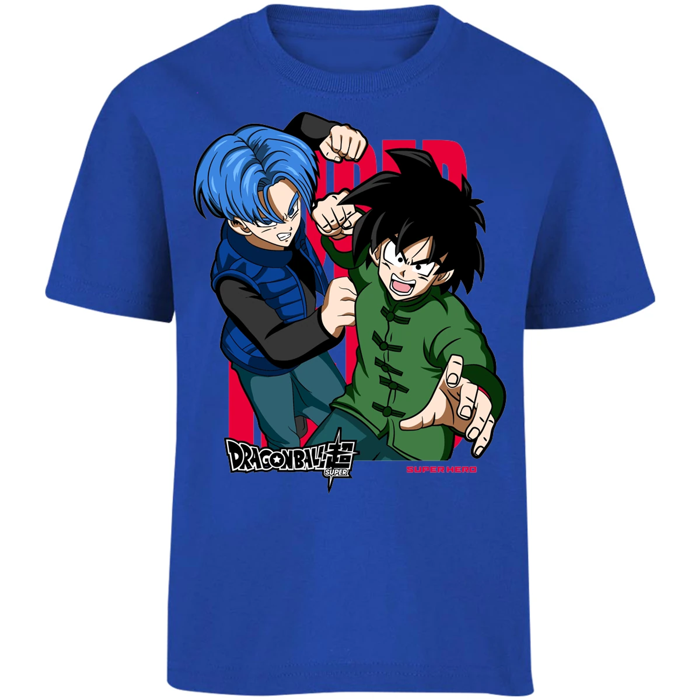 Playera Dragon Ball Gohan Y Trunks para Niño 4