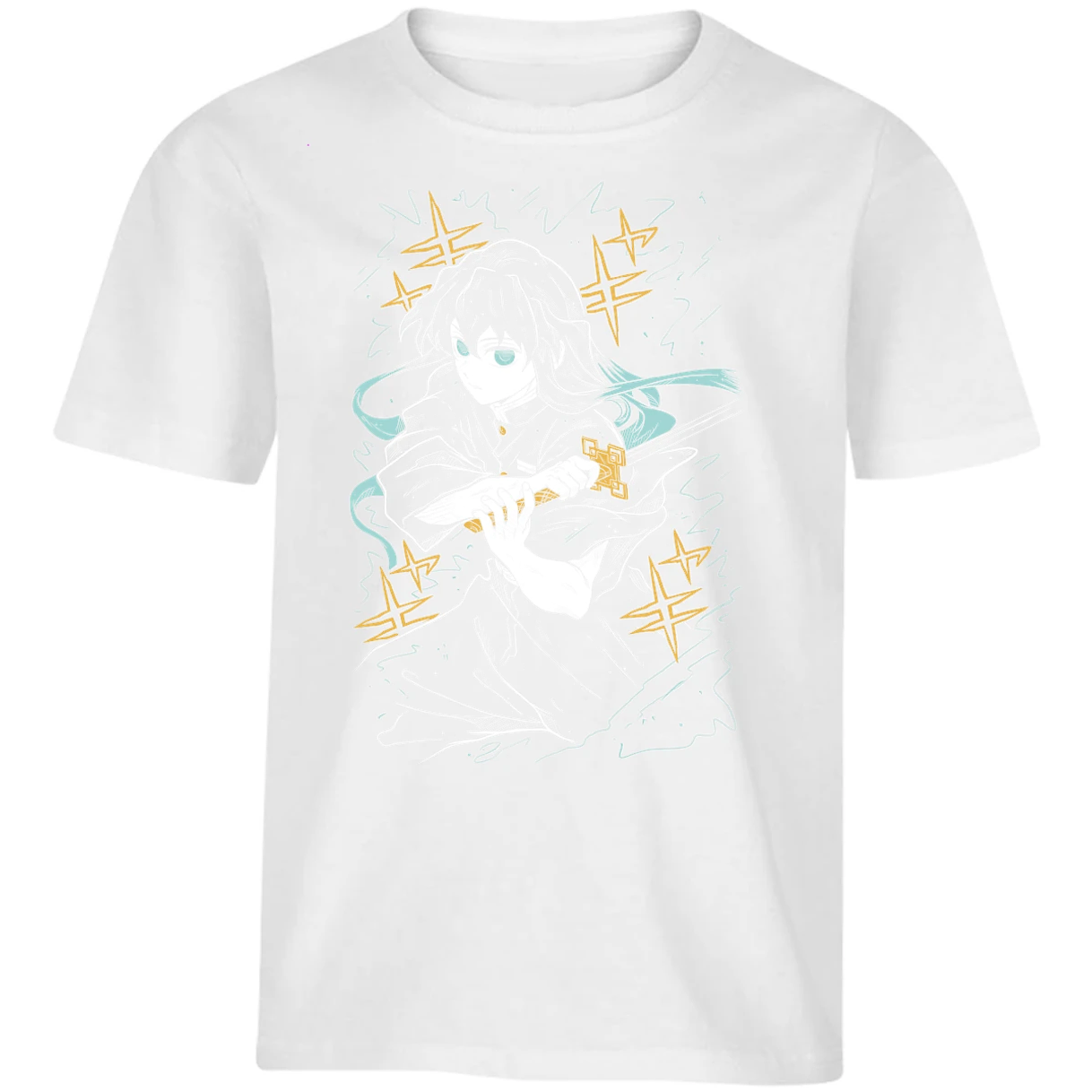 Playera Demon Slayer Tokito S para Niño 15