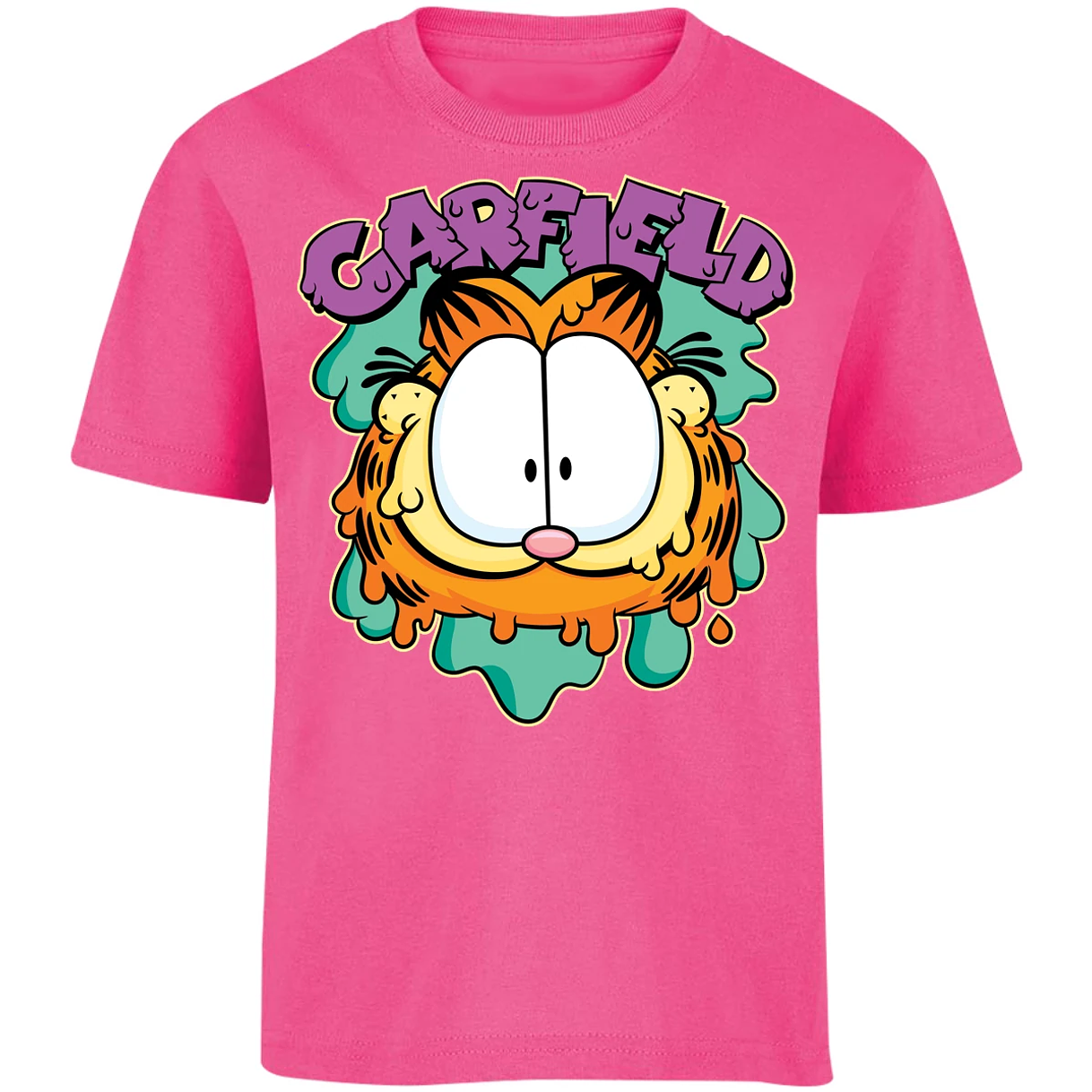 Playera Es De Series Y Peliculas Garfield Happy para Niño 7