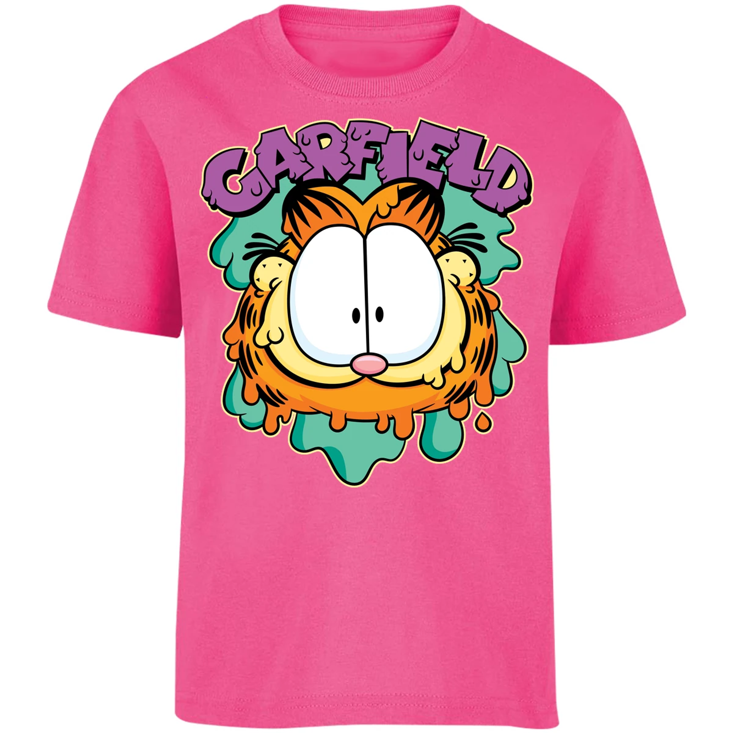 Playera Es De Series Y Peliculas Garfield Happy para Niño 7