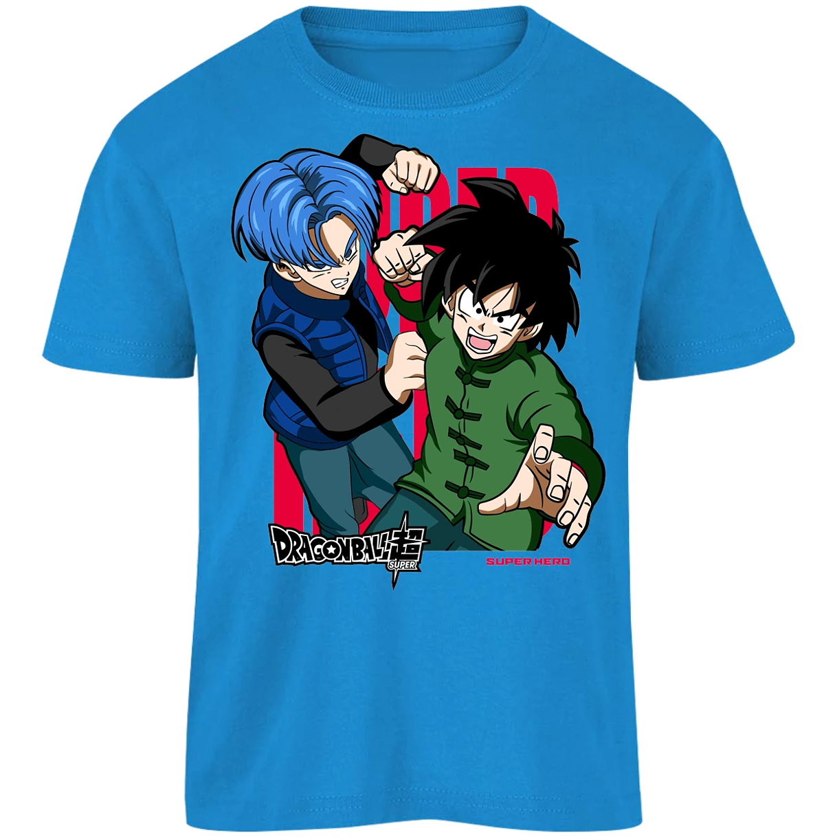 Playera Dragon Ball Gohan Y Trunks para Niño 7