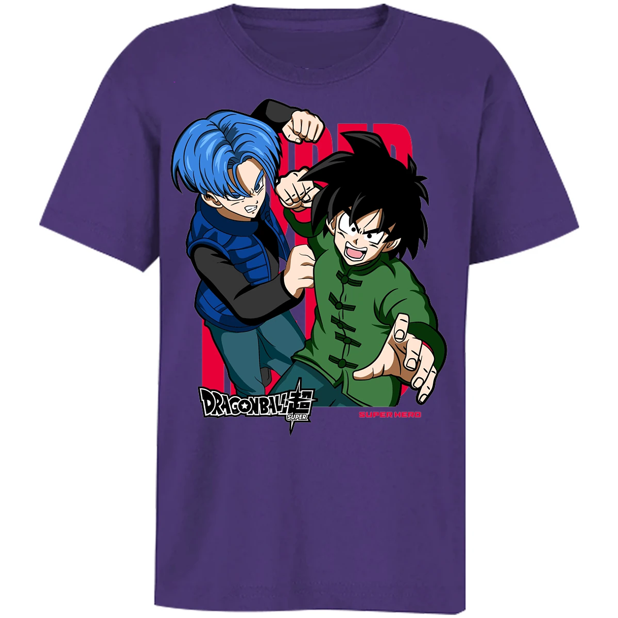 Playera Dragon Ball Gohan Y Trunks para Niño 13