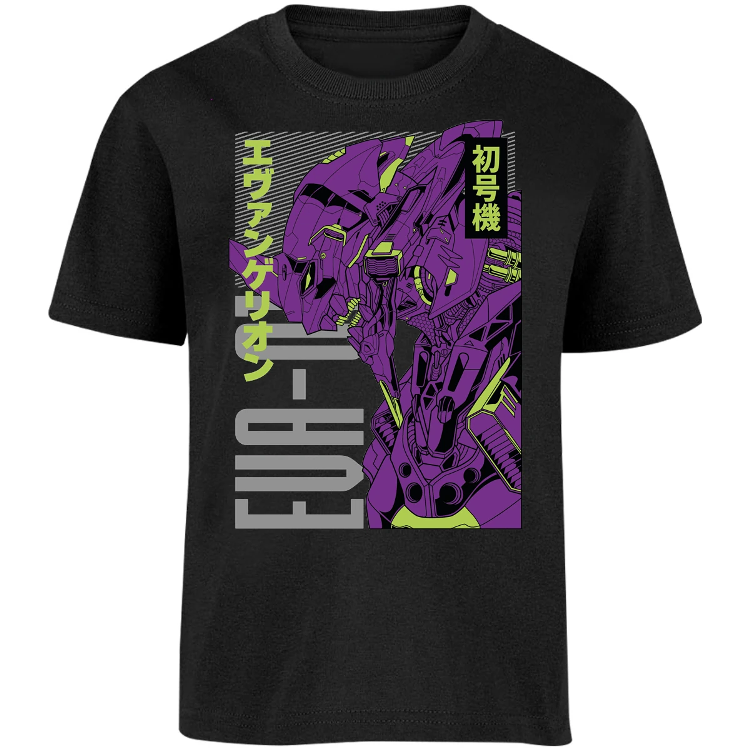 Playera Evangelion Eva 01 Anime para Niño 16