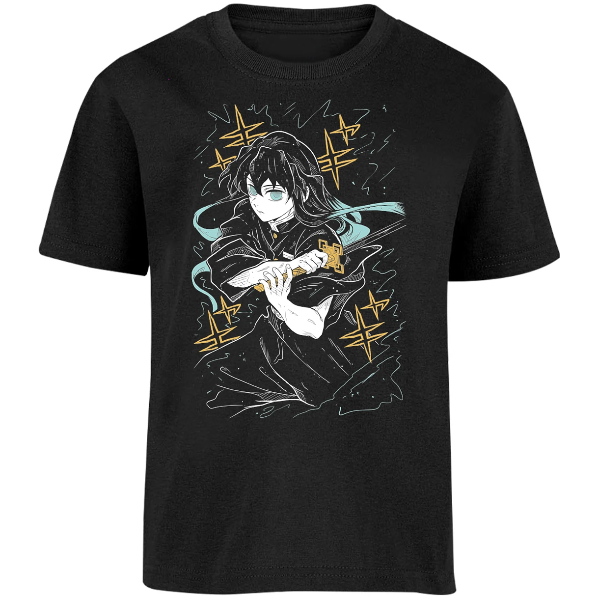 Playera Demon Slayer Tokito S para Niño 2