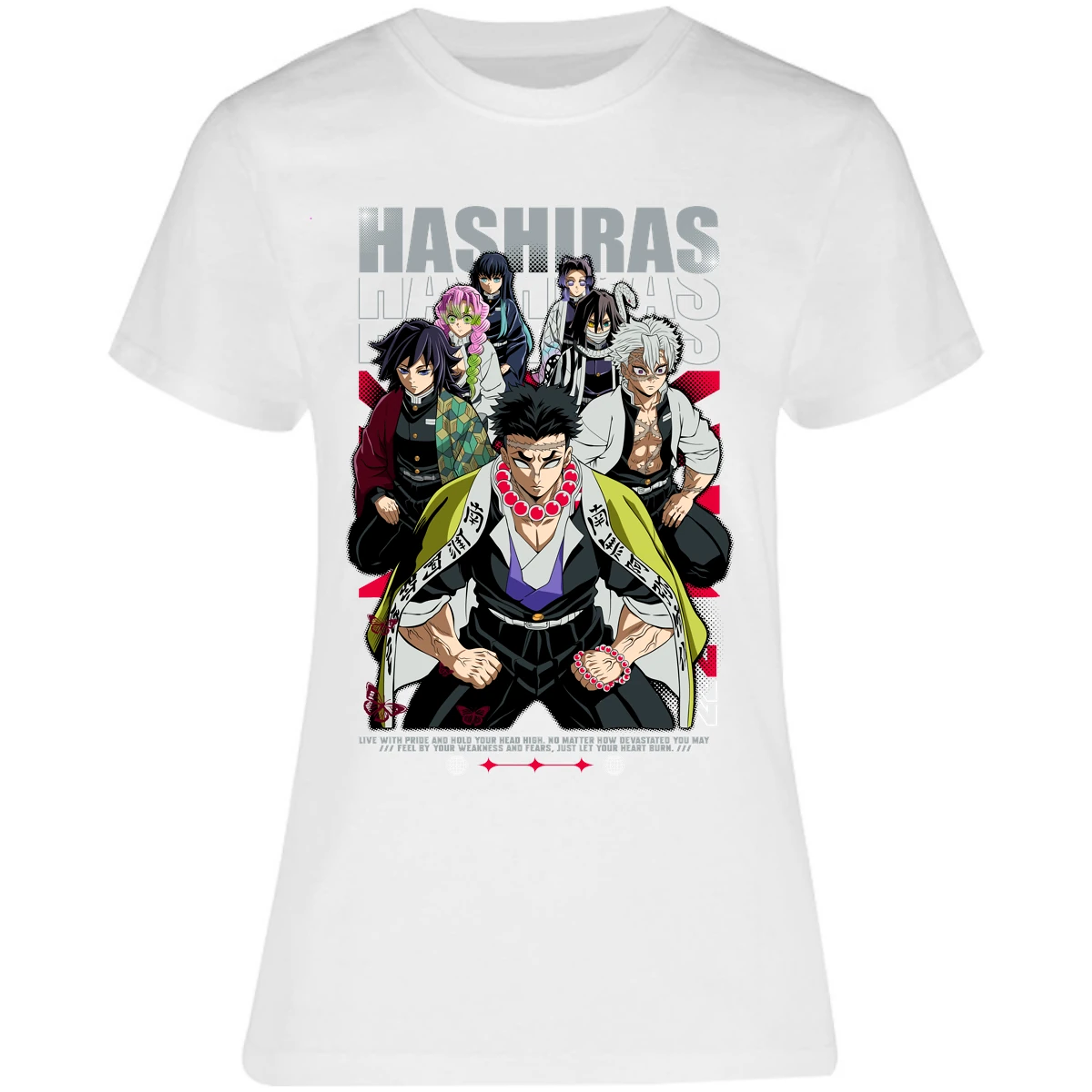 Blusa Demon Slayer Hashiras Kimetsu Blusa para Mujer 3