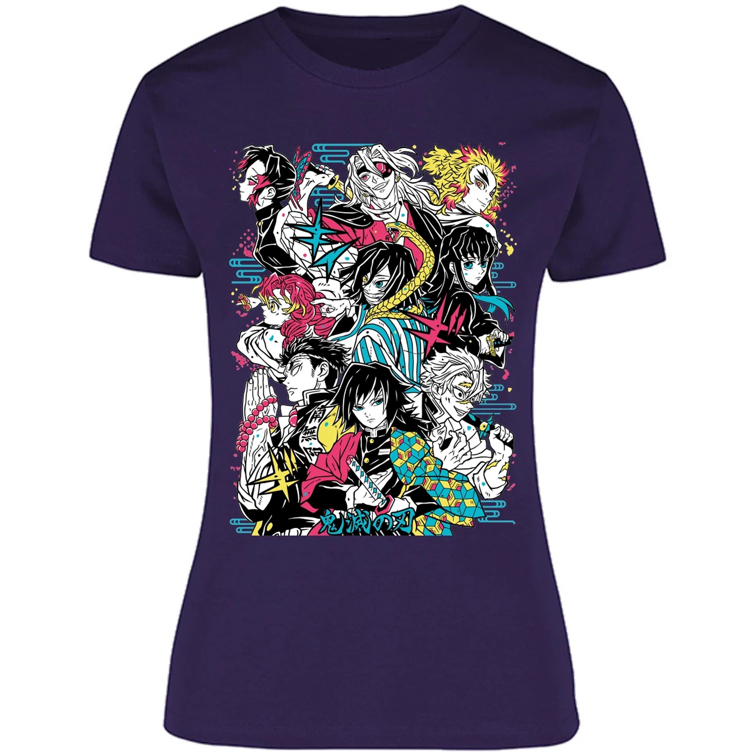 Blusa Demon Slayer Hashiras Anime Blusa para Mujer 10