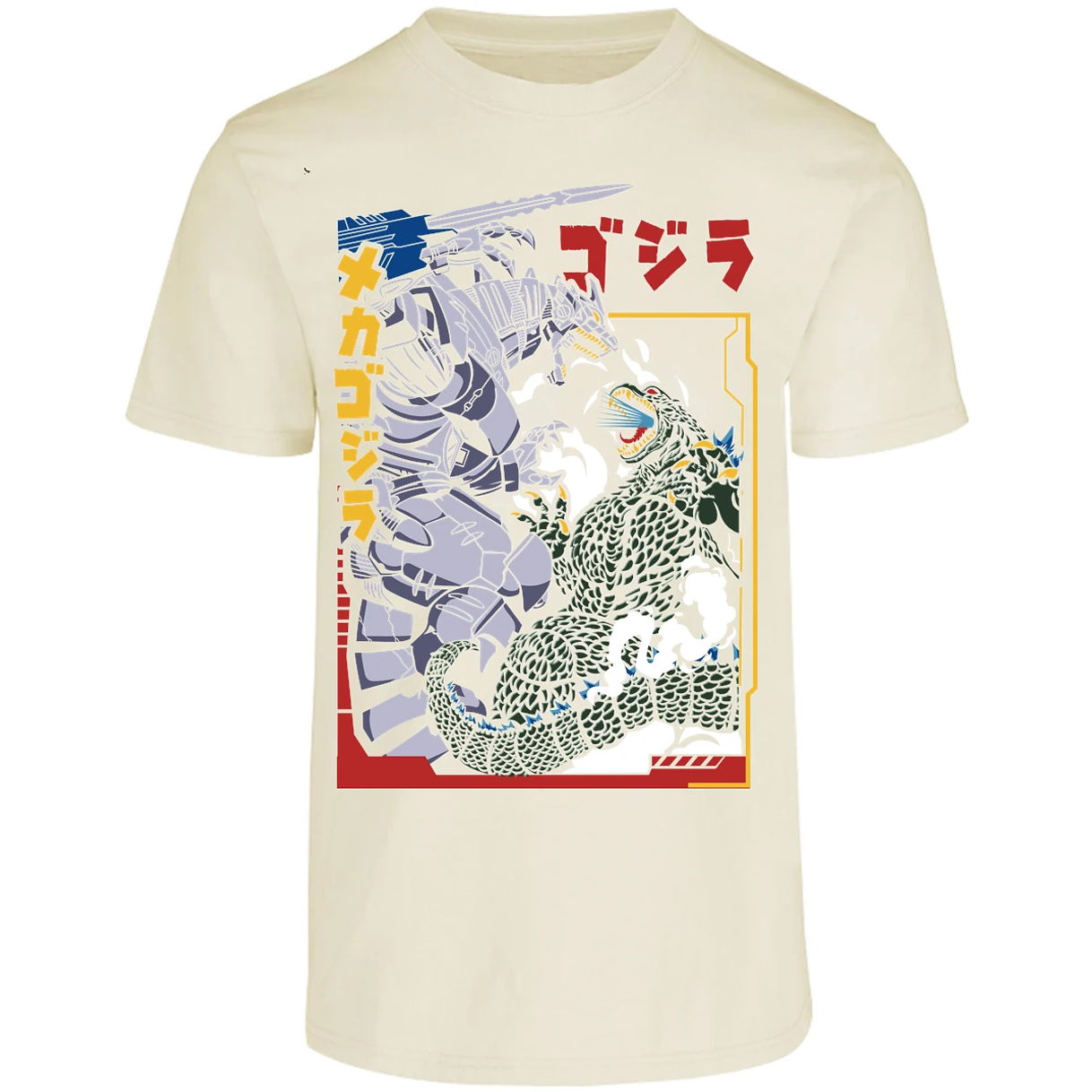 Playera Es De Series Y Peliculas Godzilla Vs Mechagodzilla para Adulto 12
