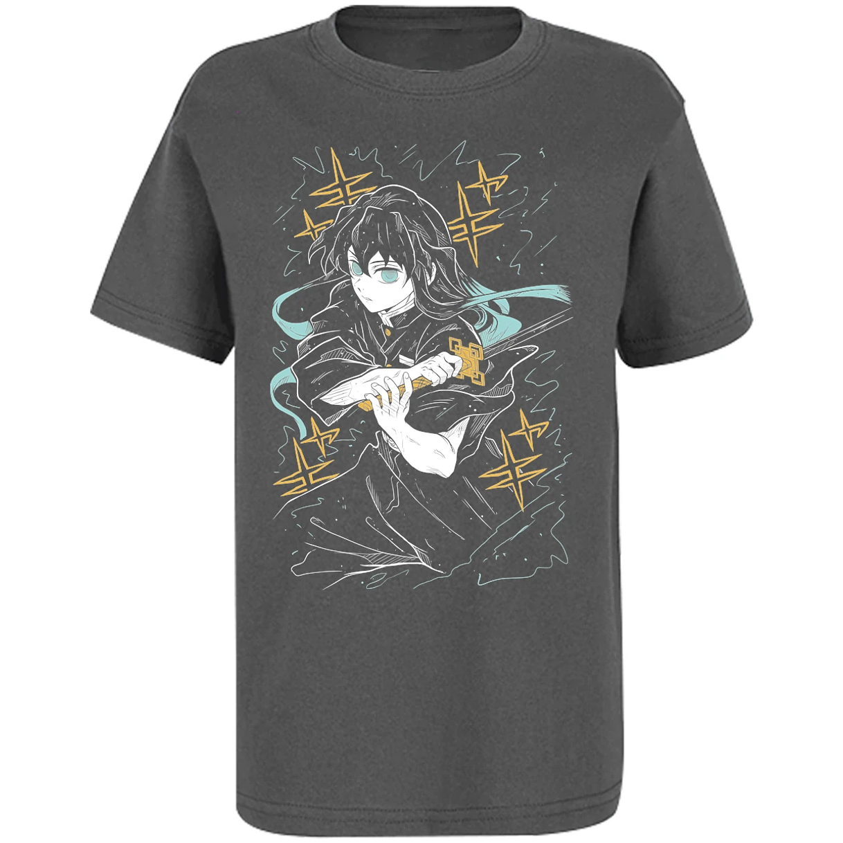 Playera Demon Slayer Tokito S para Niño 9