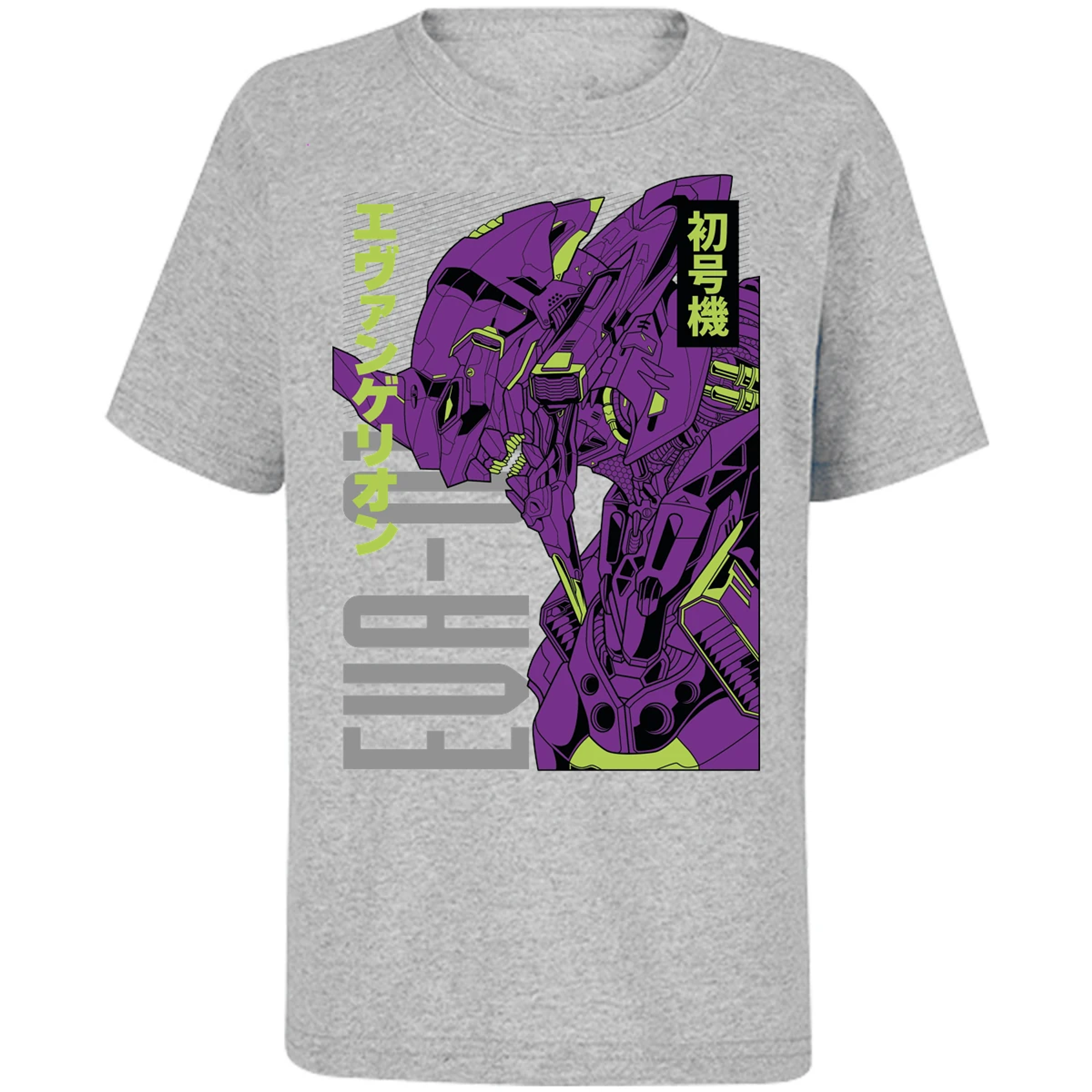 Playera Evangelion Eva 01 Anime para Niño 10