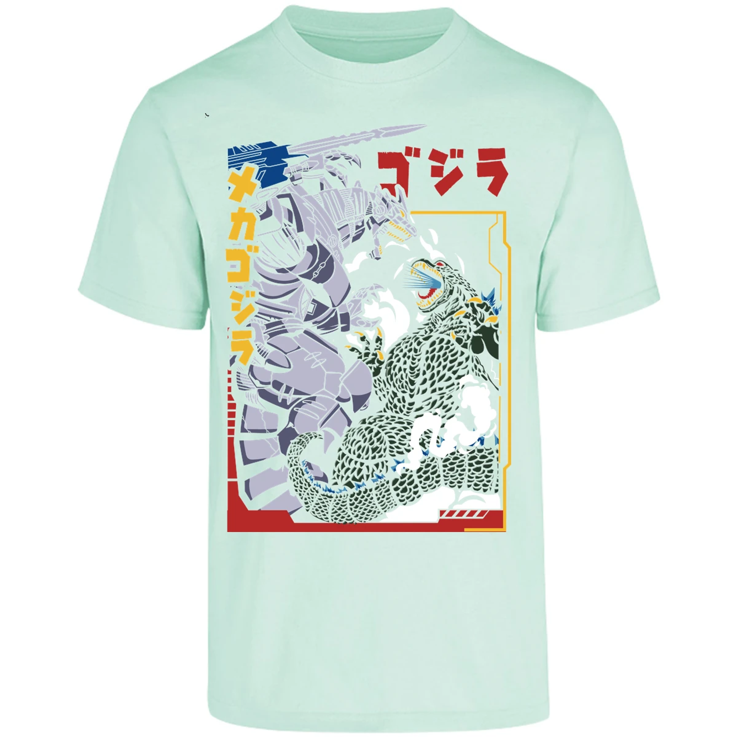 Playera Es De Series Y Peliculas Godzilla Vs Mechagodzilla para Adulto 27