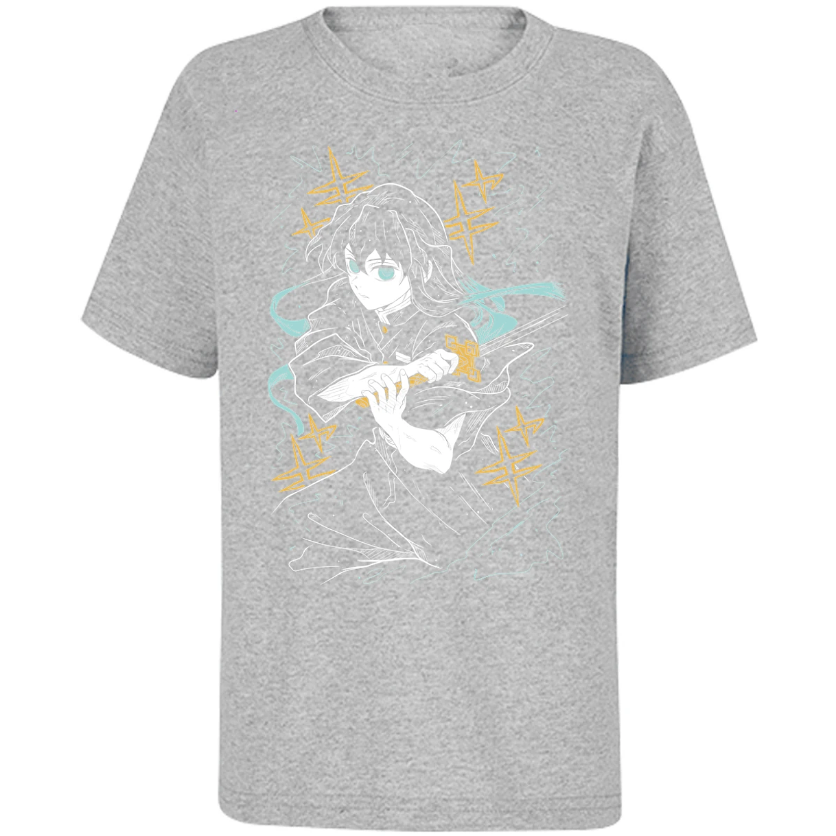 Playera Demon Slayer Tokito S para Niño 14