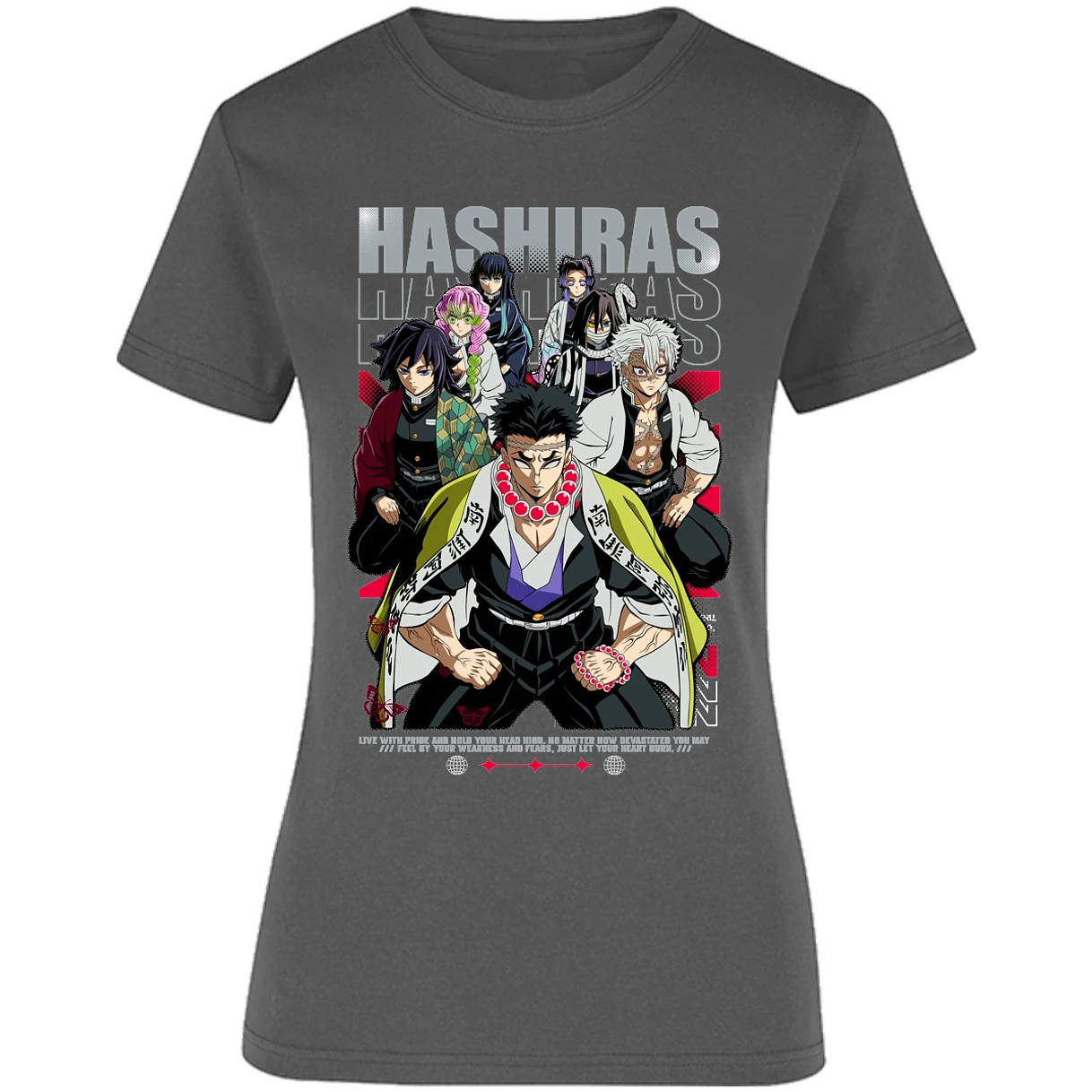 Blusa Demon Slayer Hashiras Kimetsu Blusa para Mujer 9