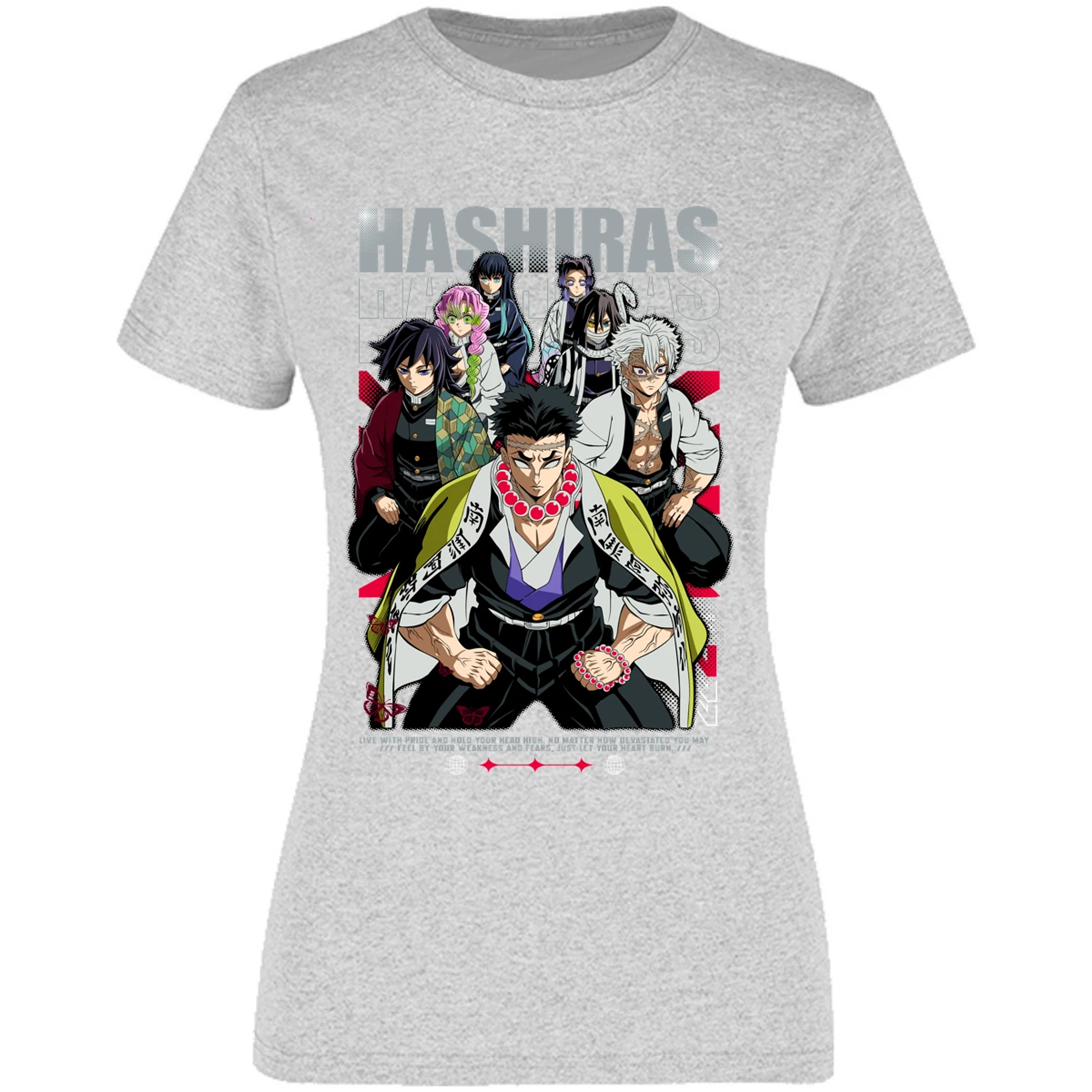 Blusa Demon Slayer Hashiras Kimetsu Blusa para Mujer 11