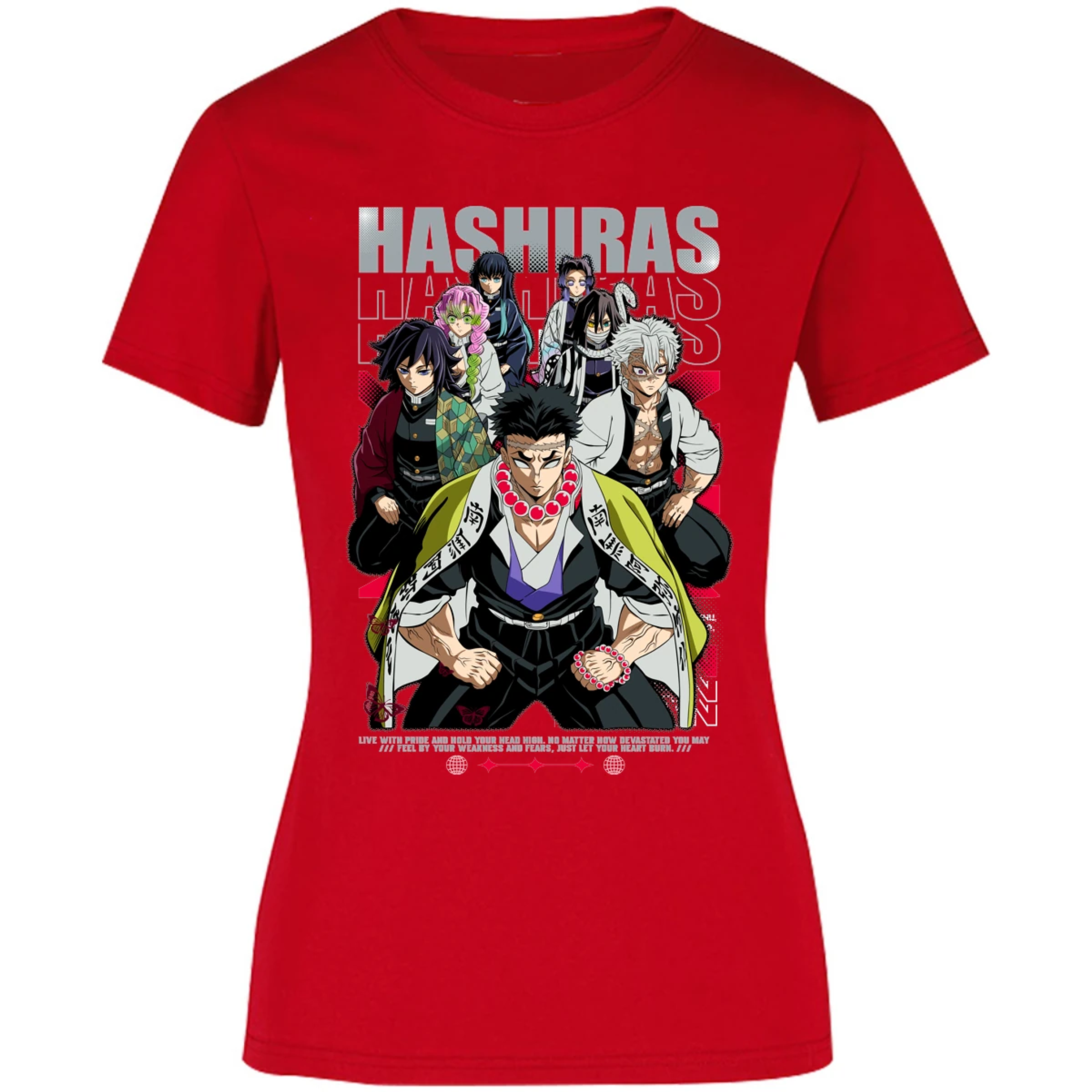 Blusa Demon Slayer Hashiras Kimetsu Blusa para Mujer 7