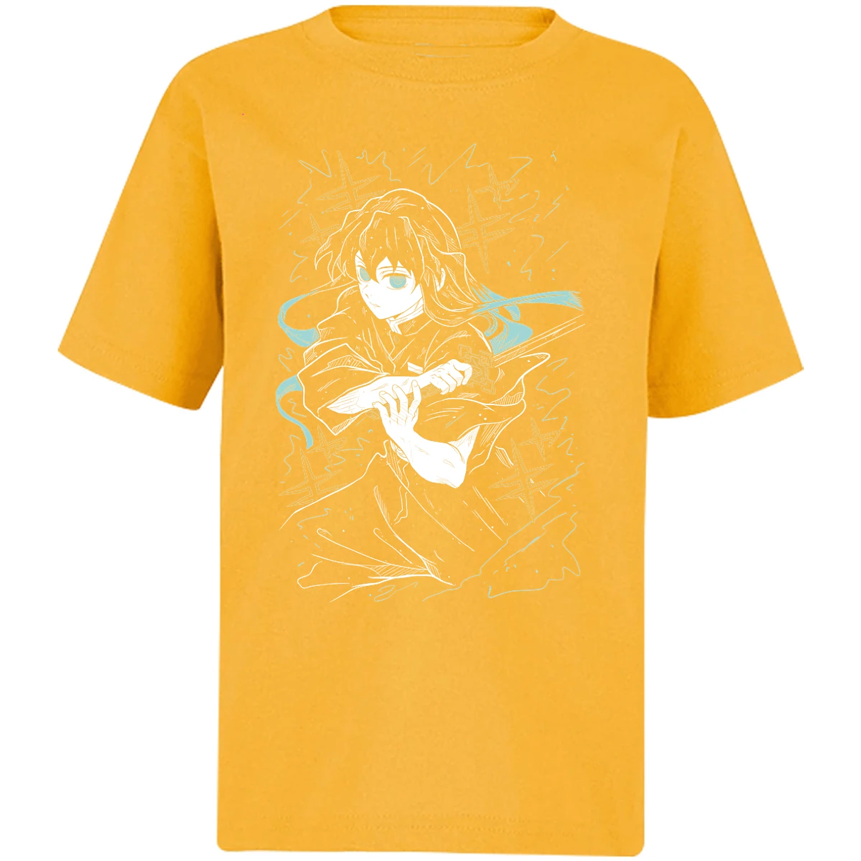 Playera Demon Slayer Tokito S para Niño 11
