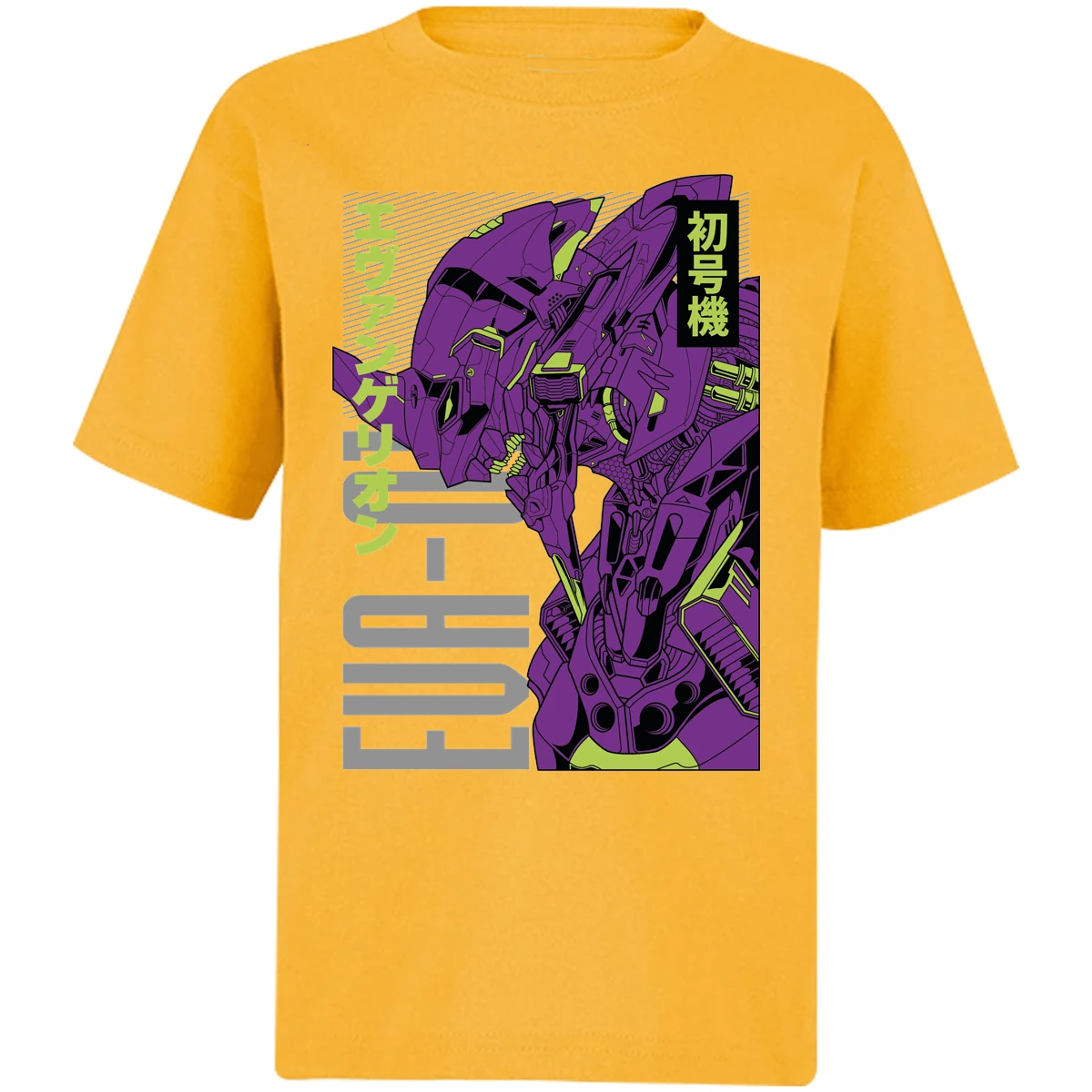 Playera Evangelion Eva 01 Anime para Niño 4