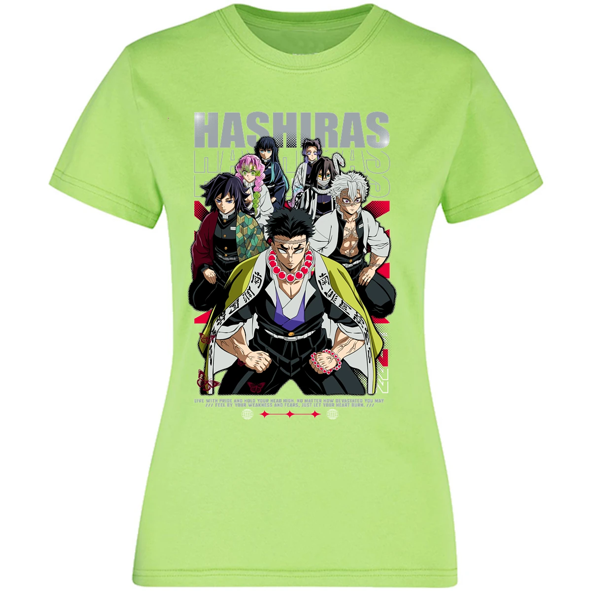 Blusa Demon Slayer Hashiras Kimetsu Blusa para Mujer 13