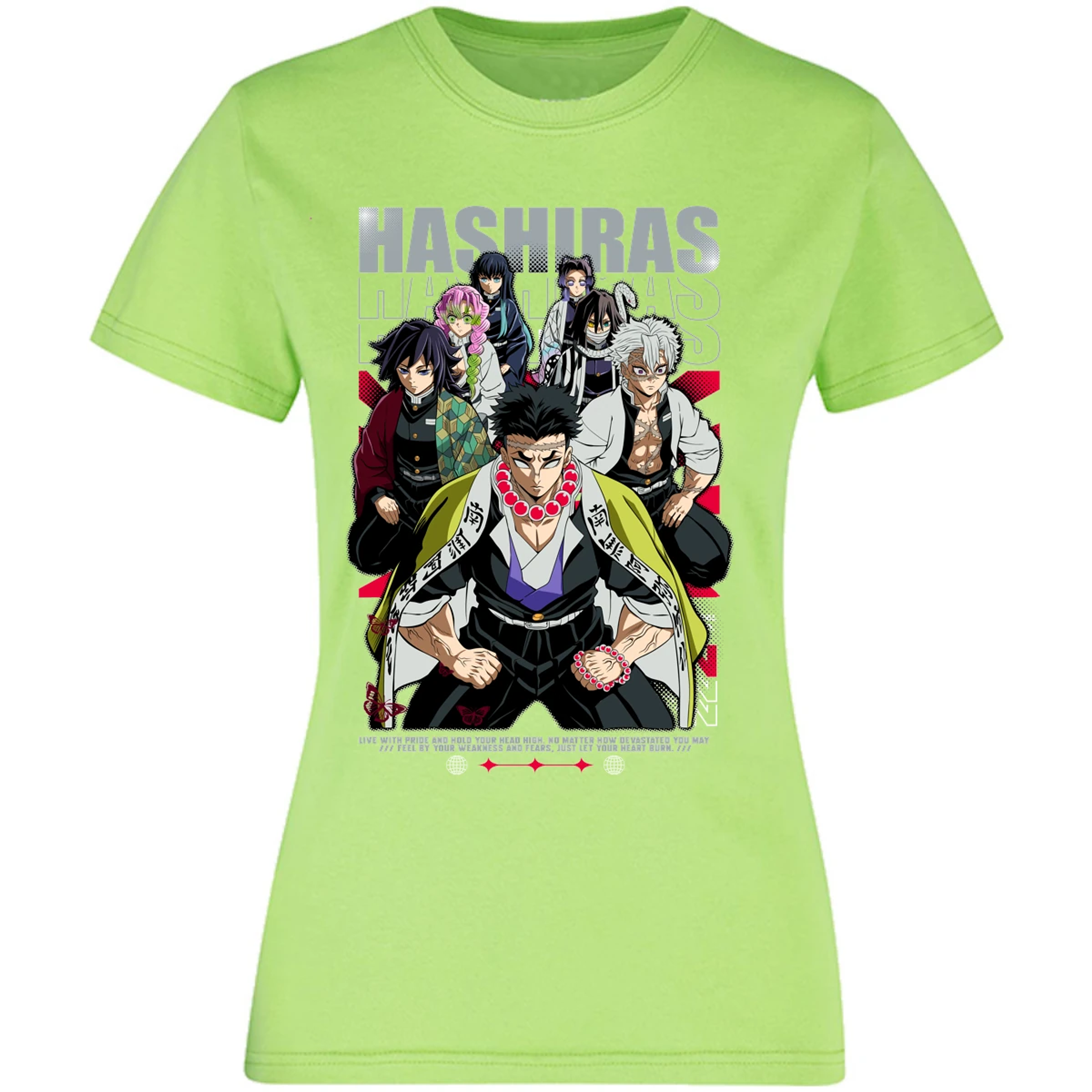 Blusa Demon Slayer Hashiras Kimetsu Blusa para Mujer 13