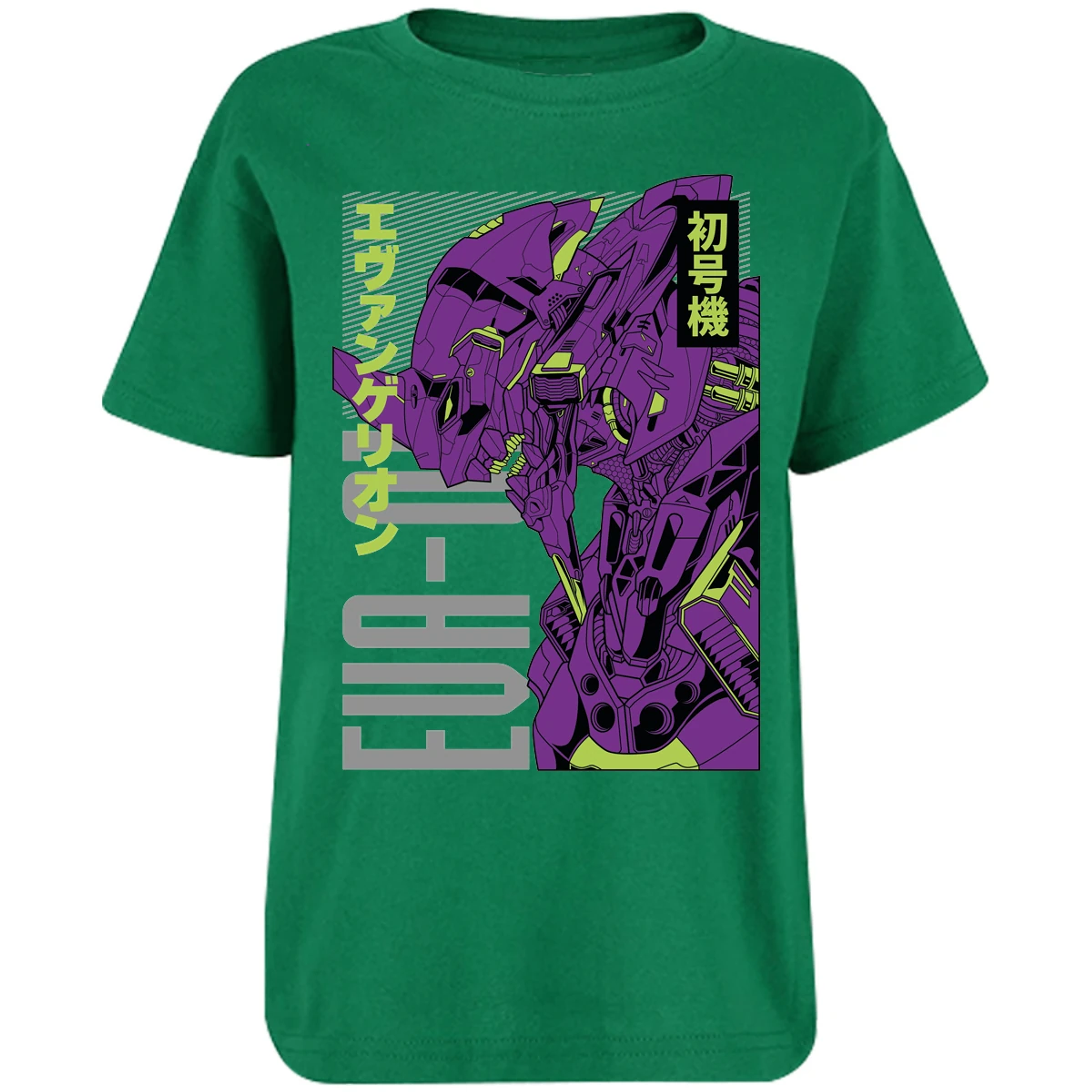 Playera Evangelion Eva 01 Anime para Niño 1