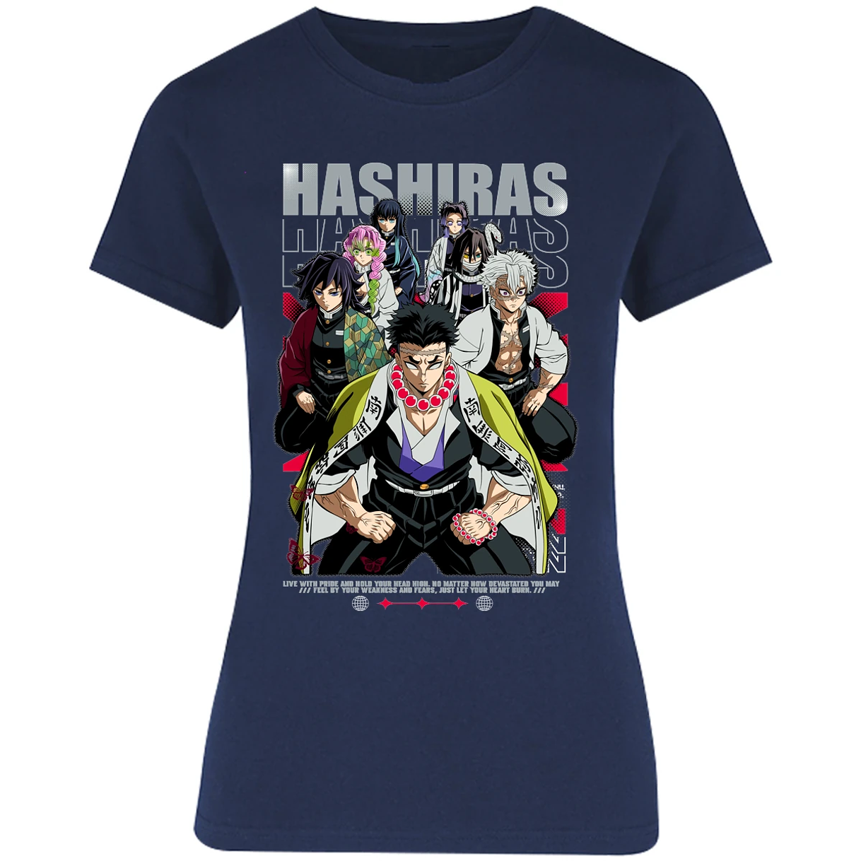 Blusa Demon Slayer Hashiras Kimetsu Blusa para Mujer 1