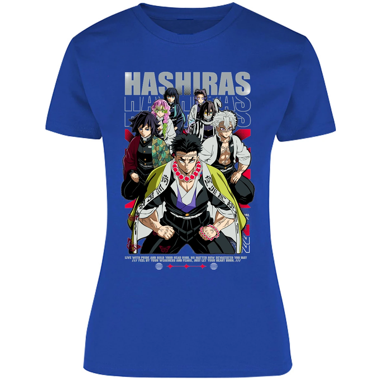 Blusa Demon Slayer Hashiras Kimetsu Blusa para Mujer 18