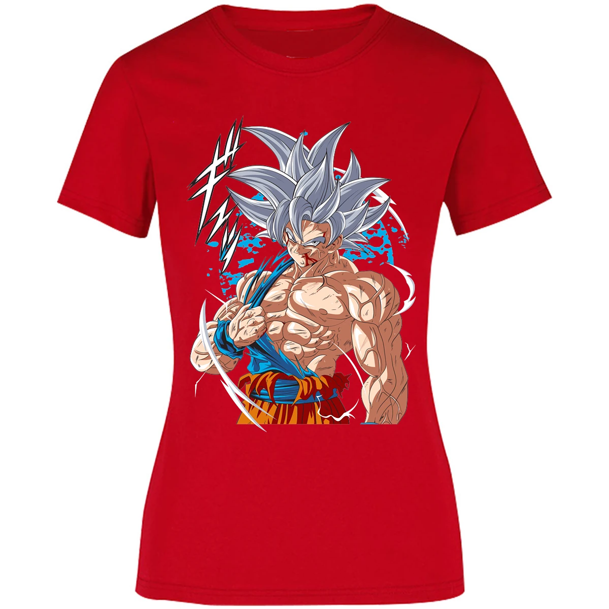 Blusa Dragon Ball Son Goku Blusa para Mujer 16
