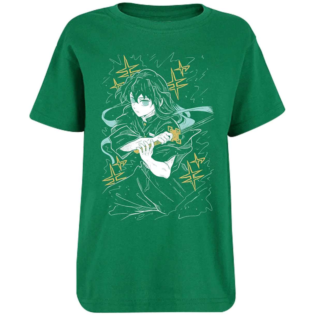Playera Demon Slayer Tokito S para Niño 5